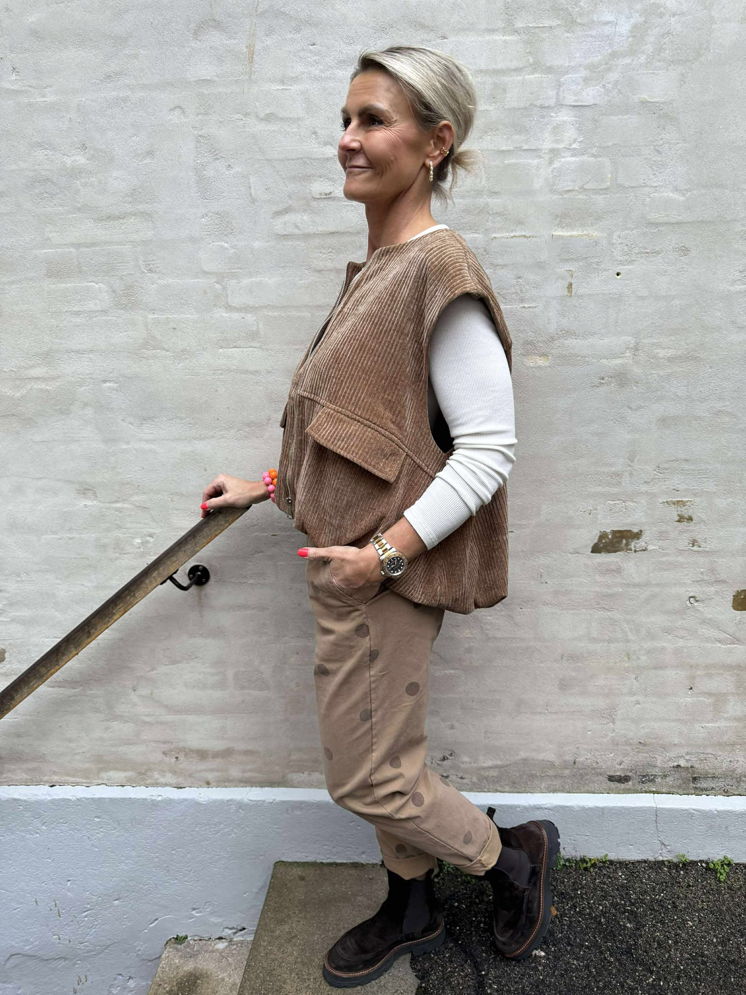 PREORDER-Freya Vest - Camel