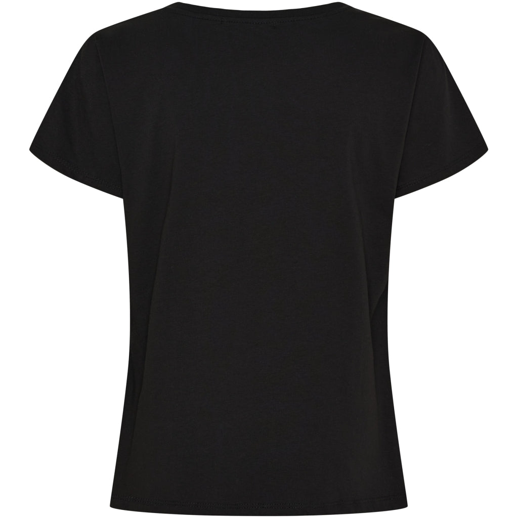 Herdis Tee - Black/Beige