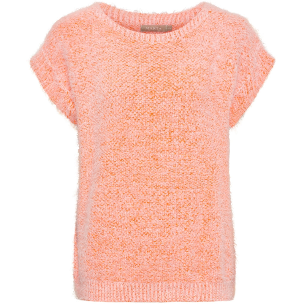Laya Knit Vest - Orange