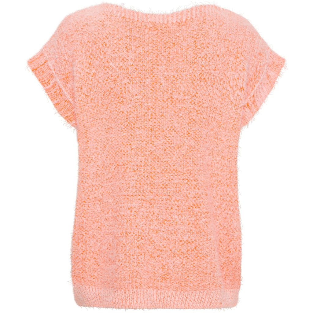 Laya Knit Vest - Orange