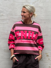 PREORDER-Nerina Sweatshirt - Moro/Pink