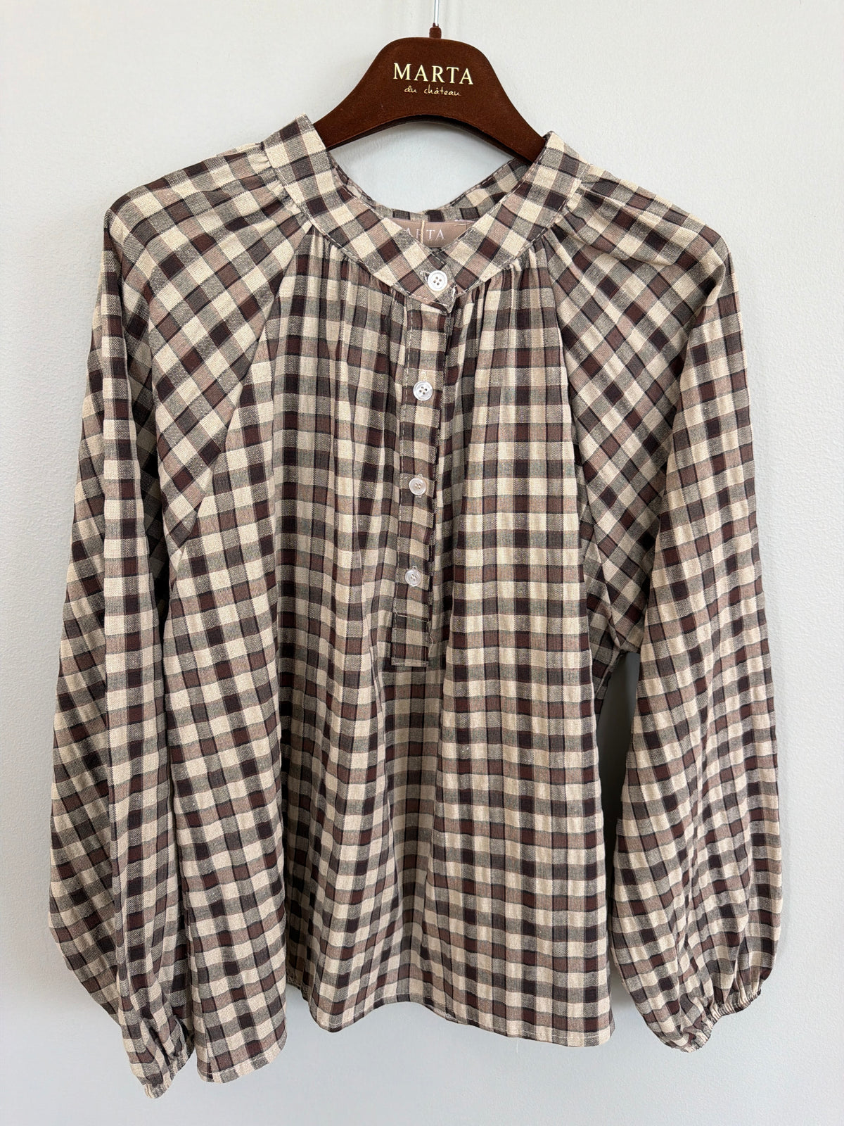 Zephyr Blouse - Brown