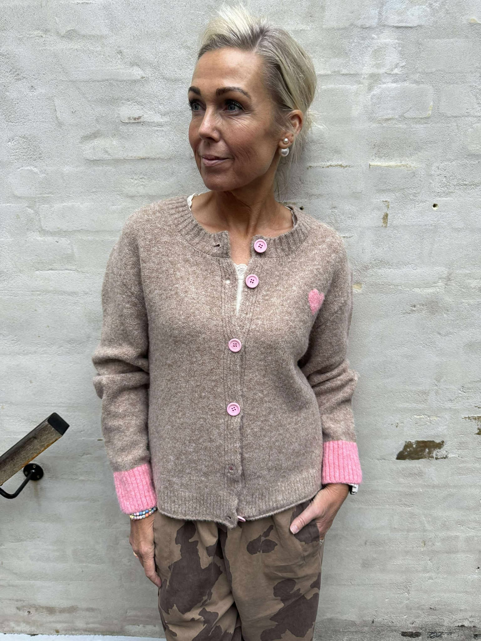 PREORDER-Calla Knit - Fango Pink