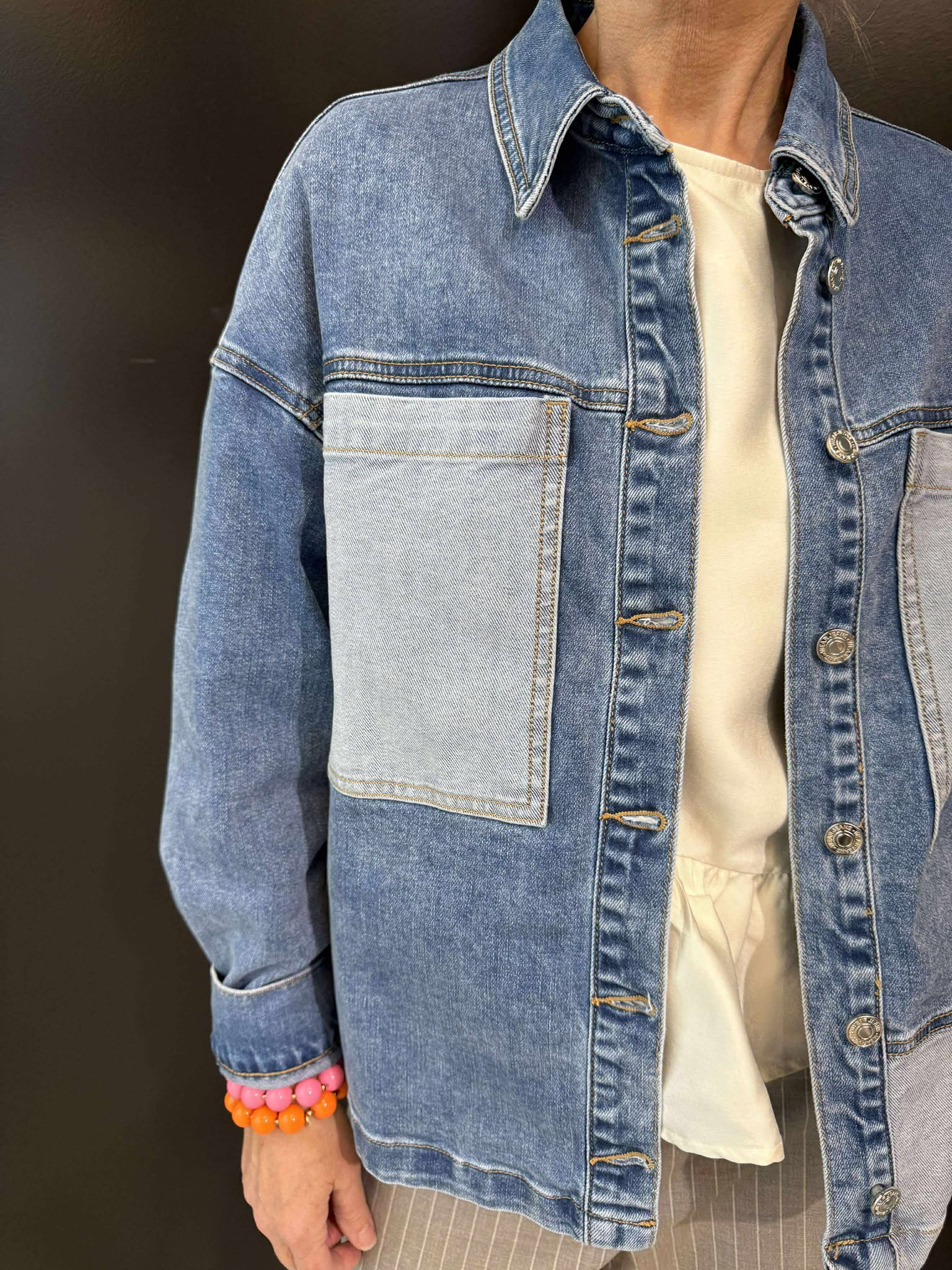 PREORDER-Milja Shirt - Blue Denim