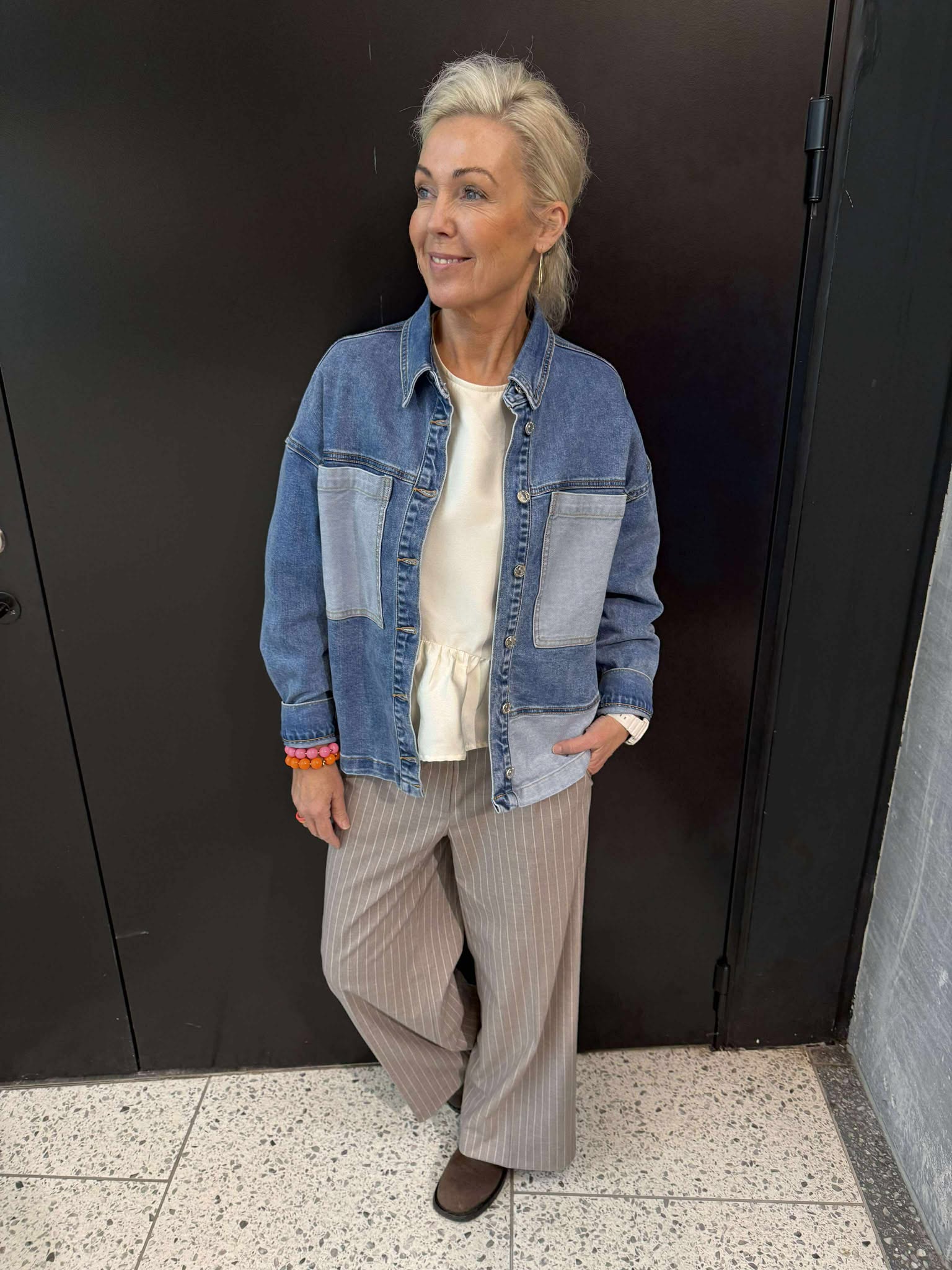 PREORDER-Milja Shirt - Blue Denim