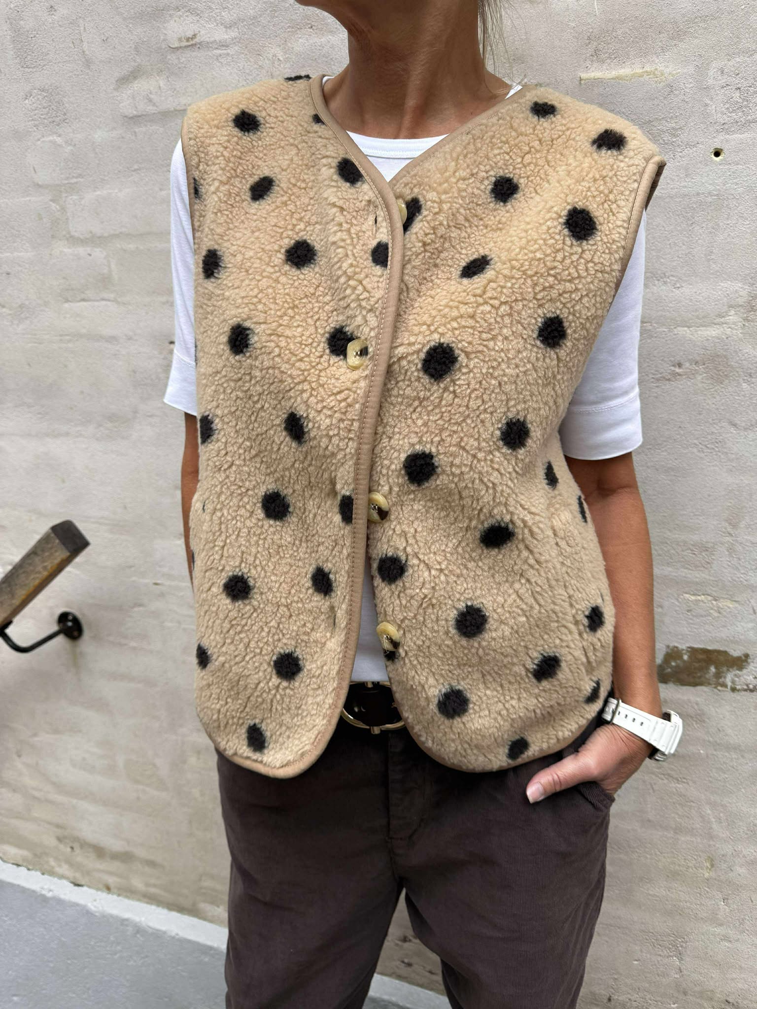 Lucca Vest - Beige