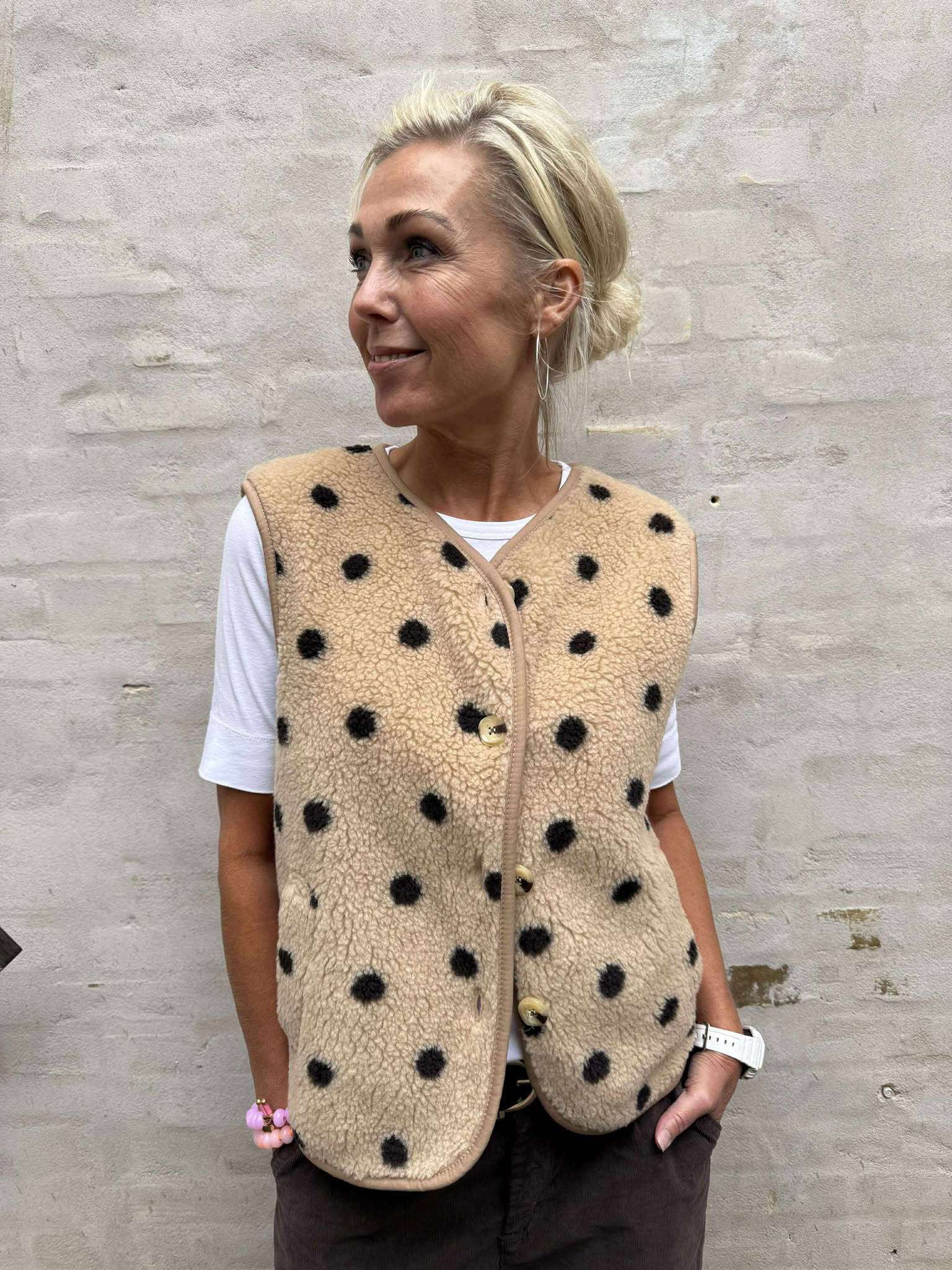 Lucca Vest - Beige
