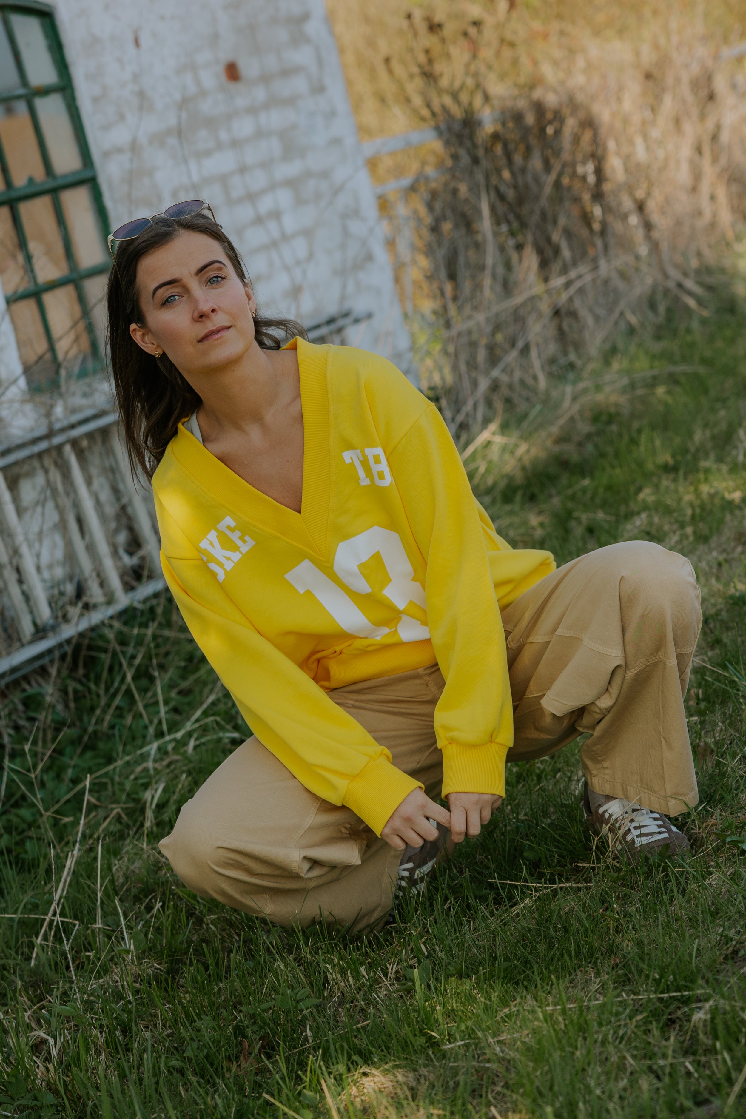 Basket Sweatshirt - Giallo