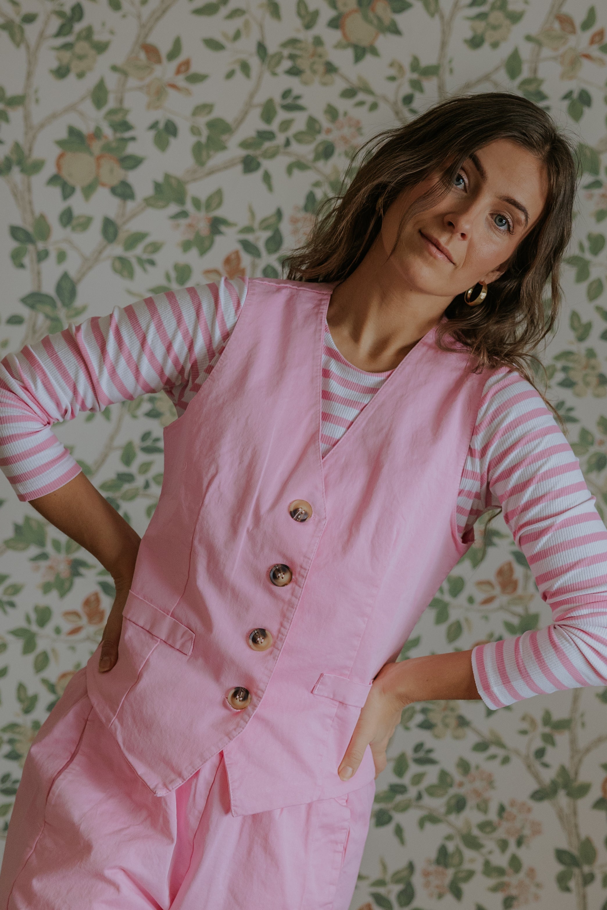 Nicoletta Vest - Pink