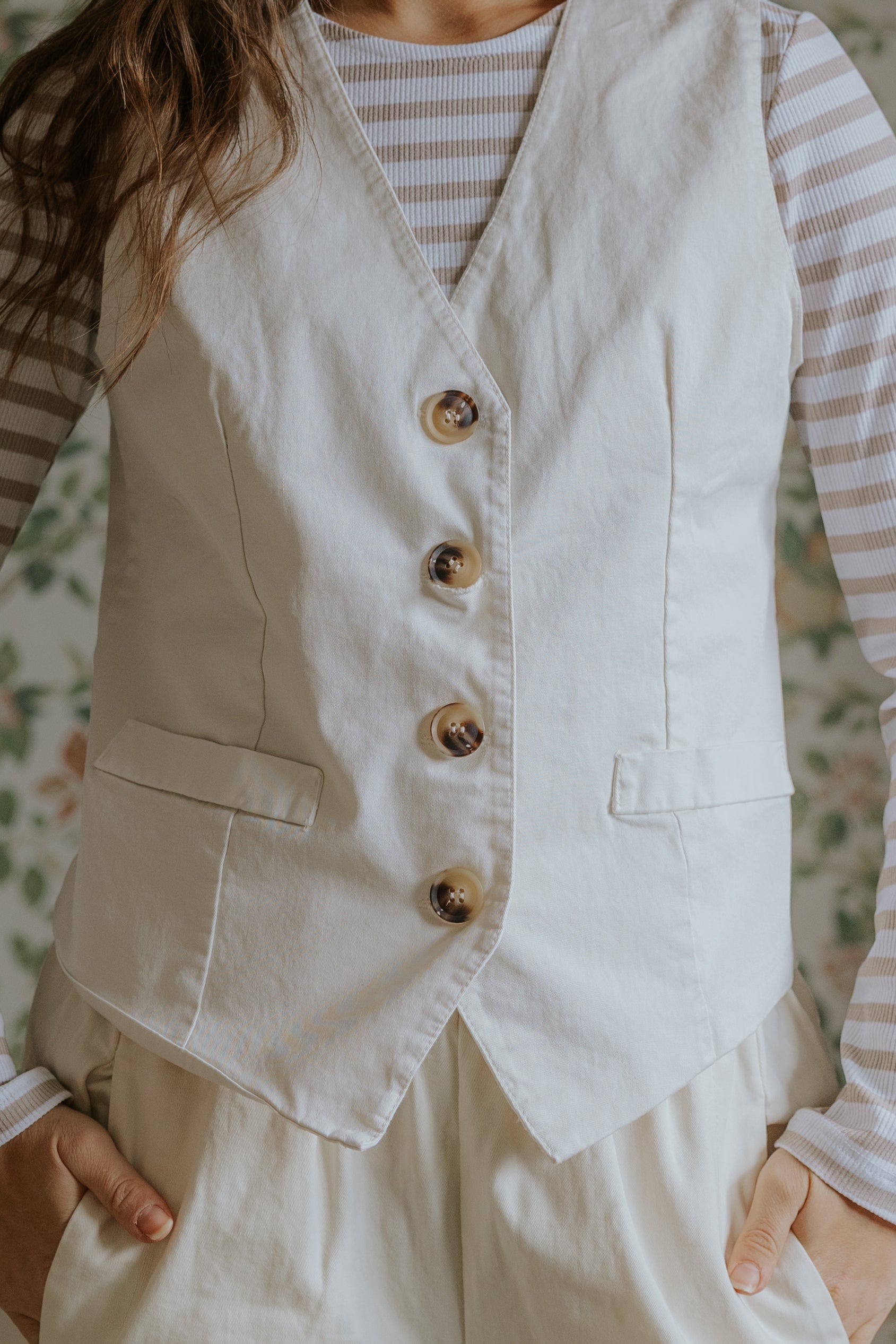 Nicoletta Vest - Off White