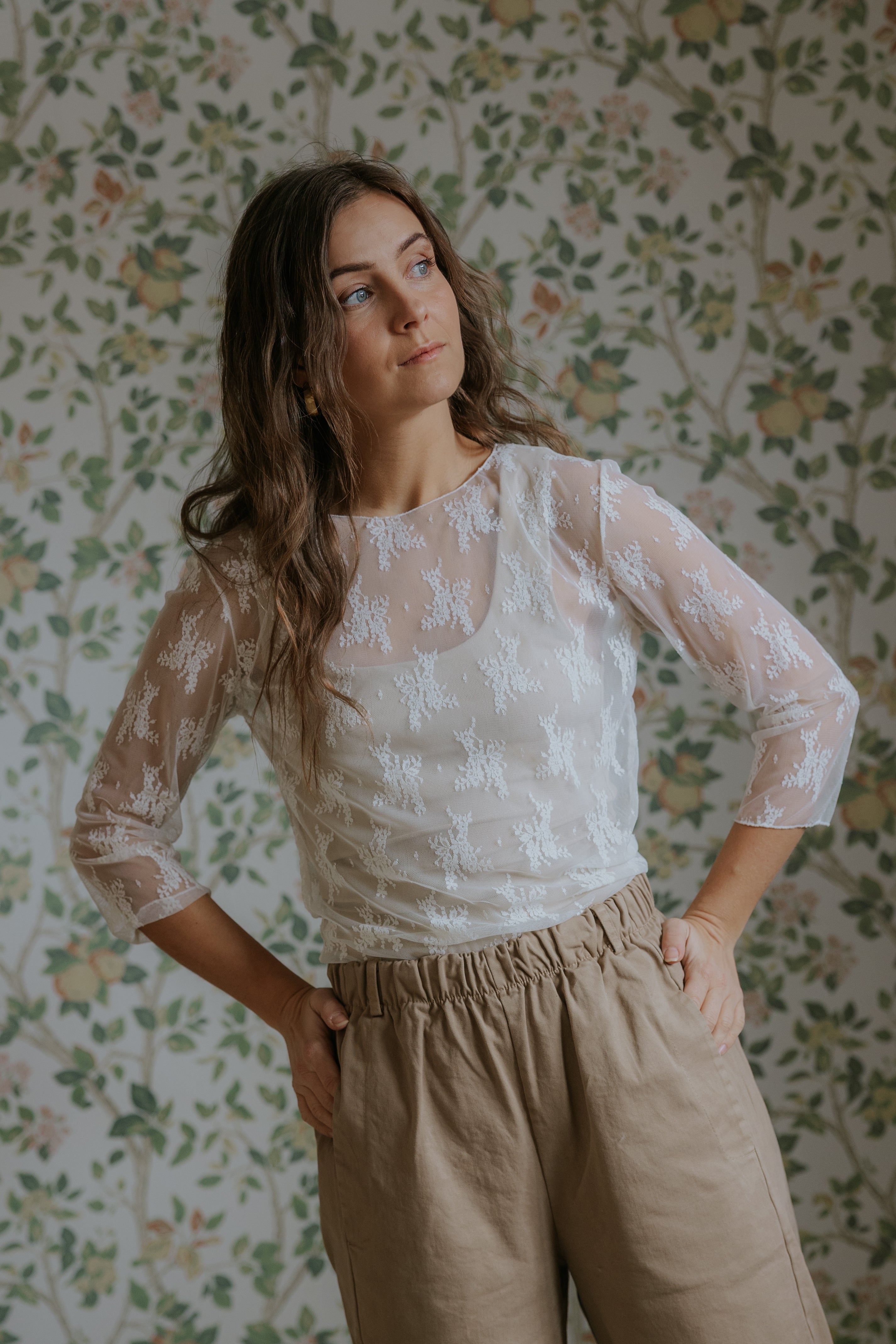 Dream Lace Blouse - Off White