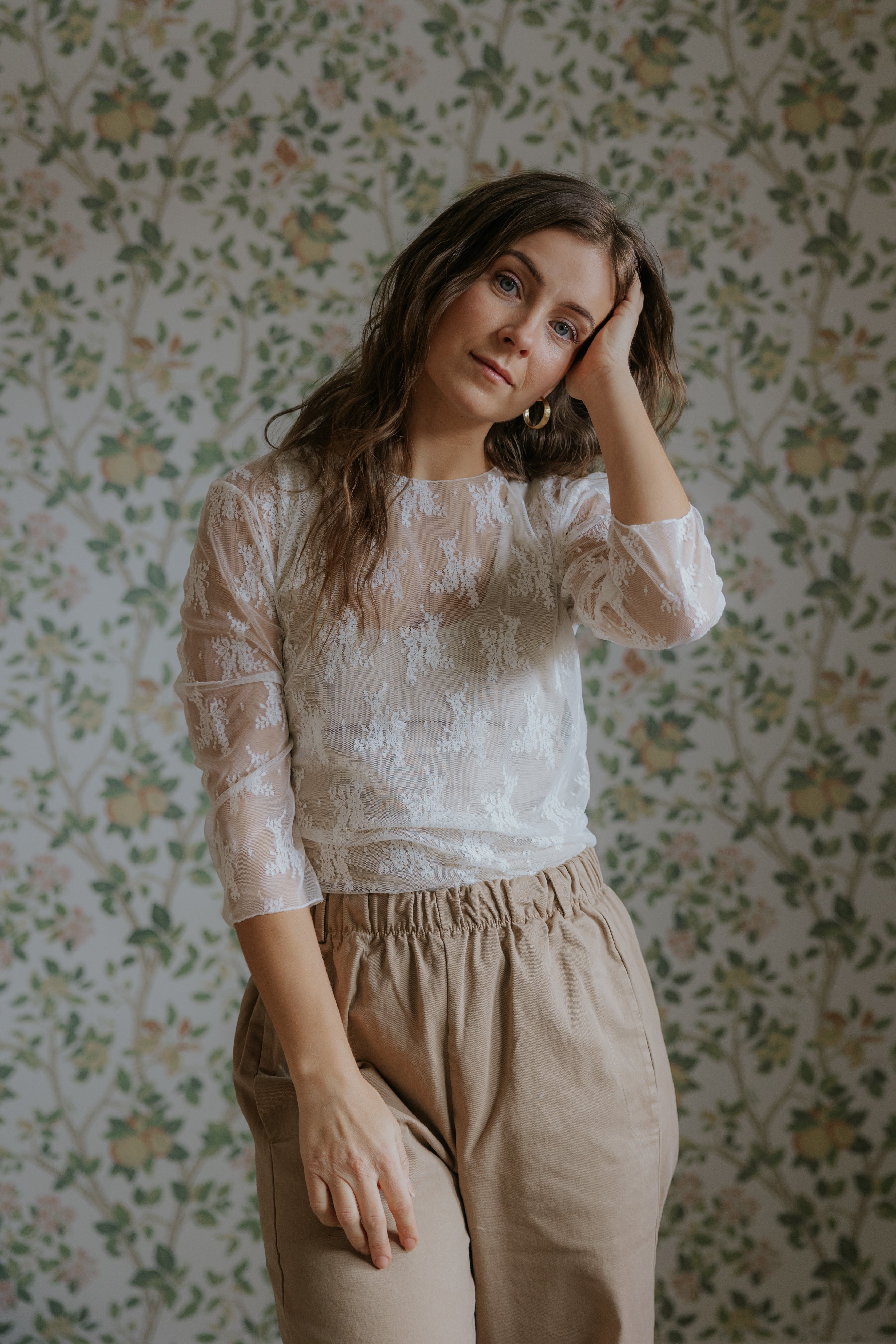 Dream Lace Blouse - Off White