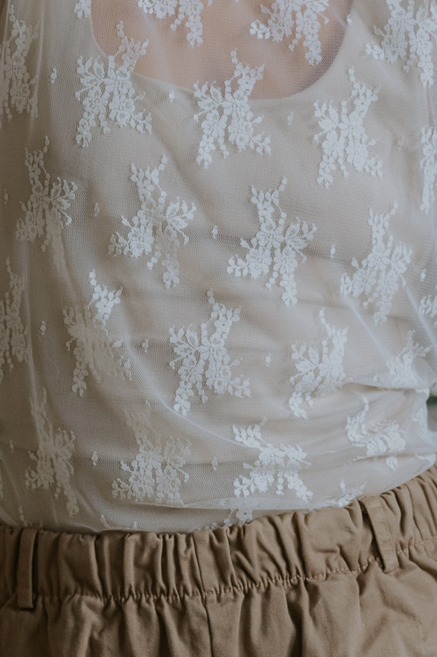 Dream Lace Blouse - Off White