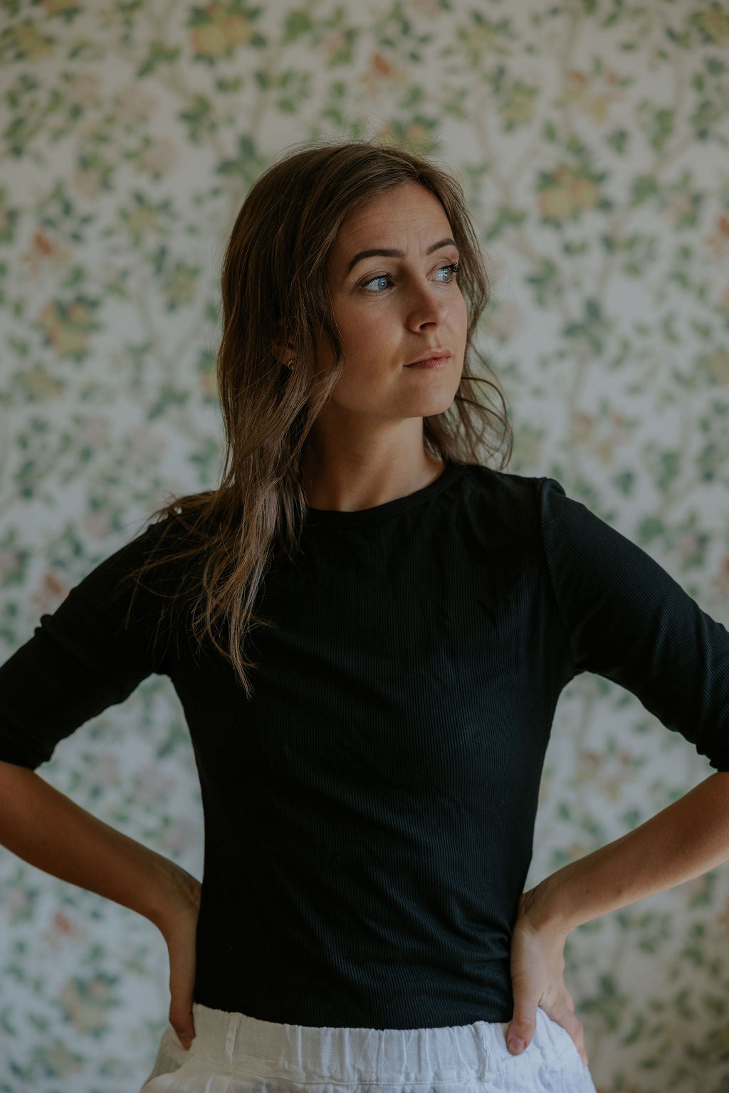 Everyday Basic SS Blouse - Black