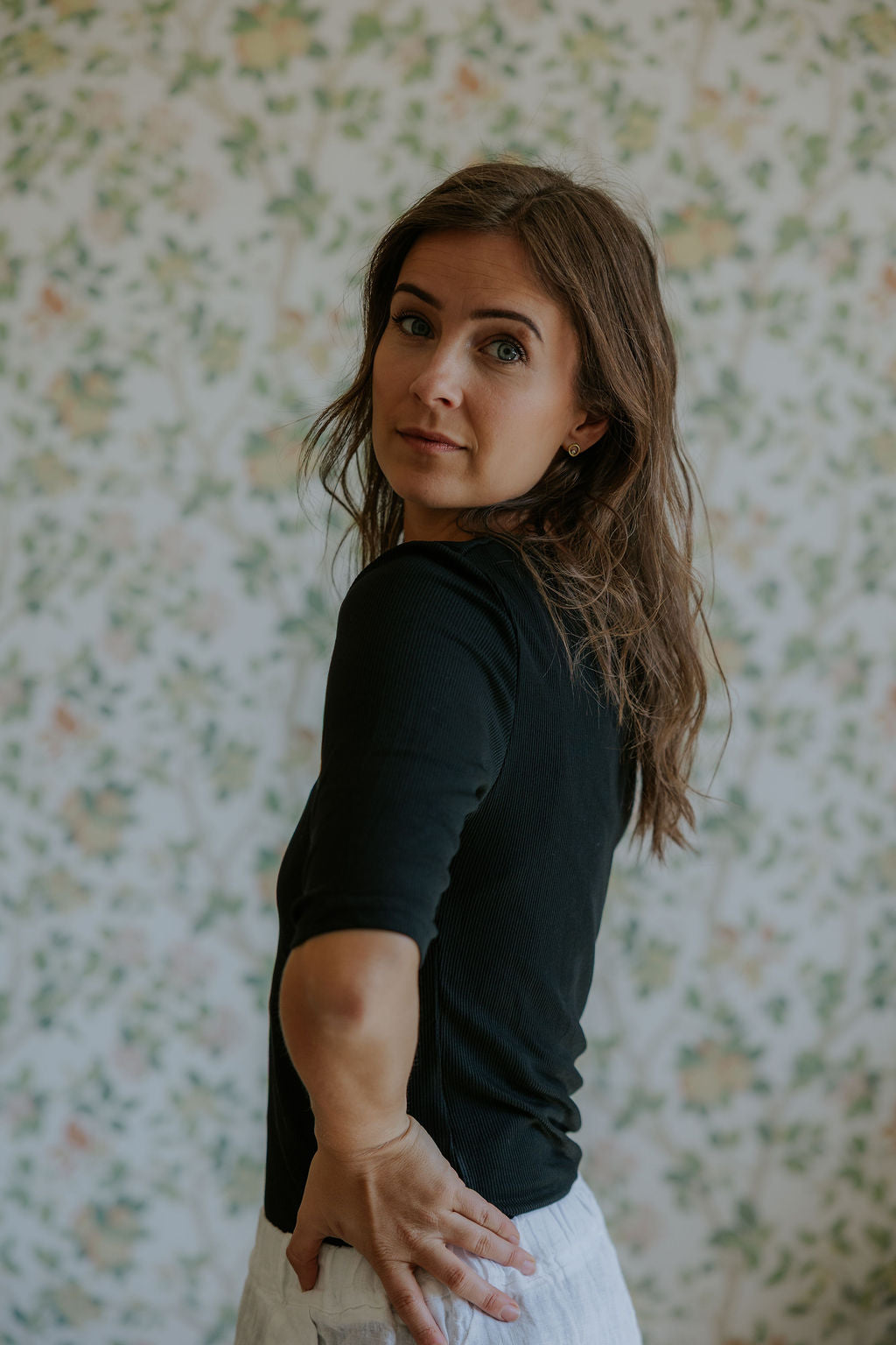 Everyday Basic SS Blouse - Black