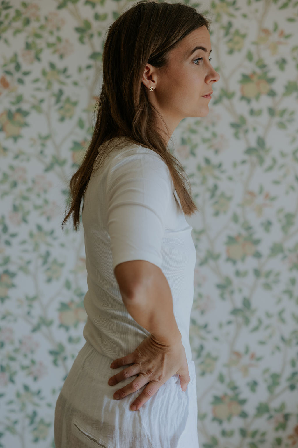 Everyday Basic SS Blouse - Off White
