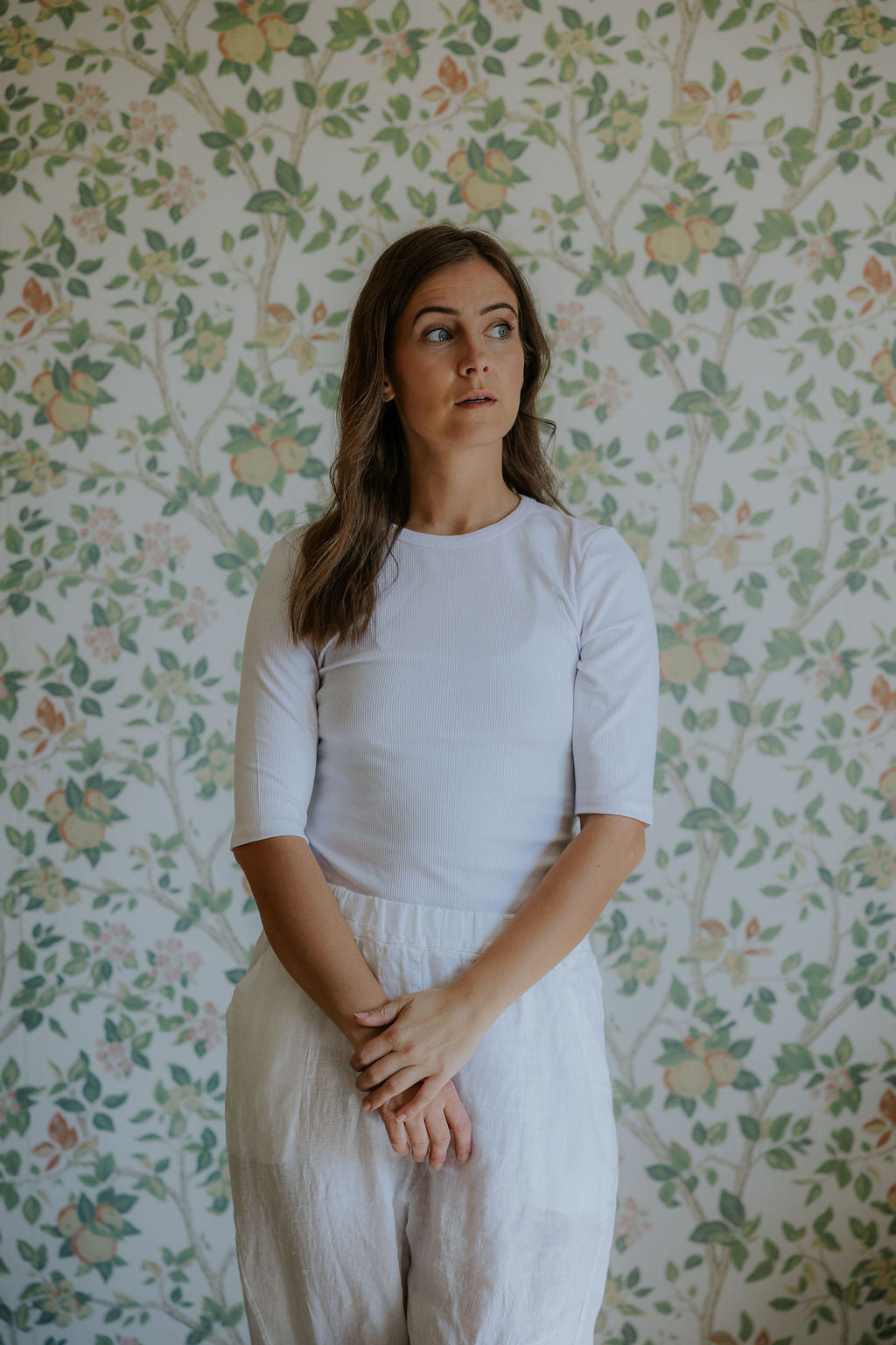 Everyday Basic SS Blouse - White