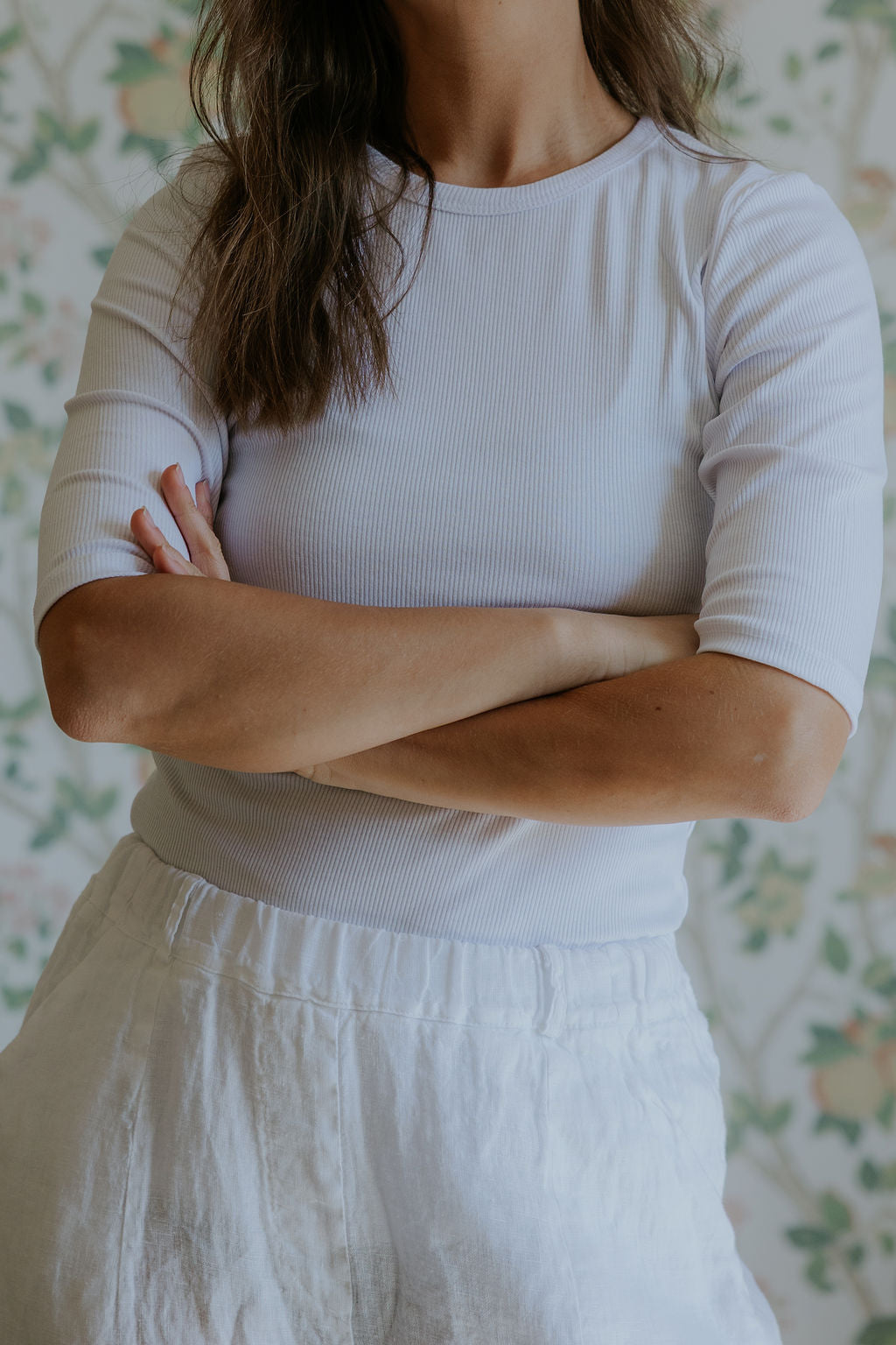 Everyday Basic SS Blouse - White