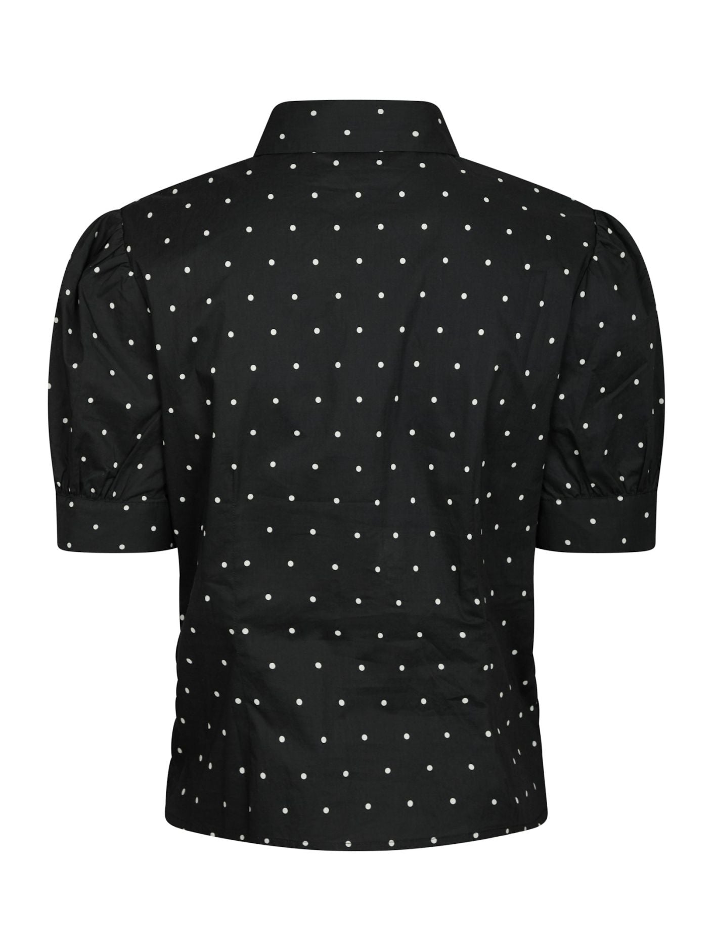 Frannie Dot Shirt - Black