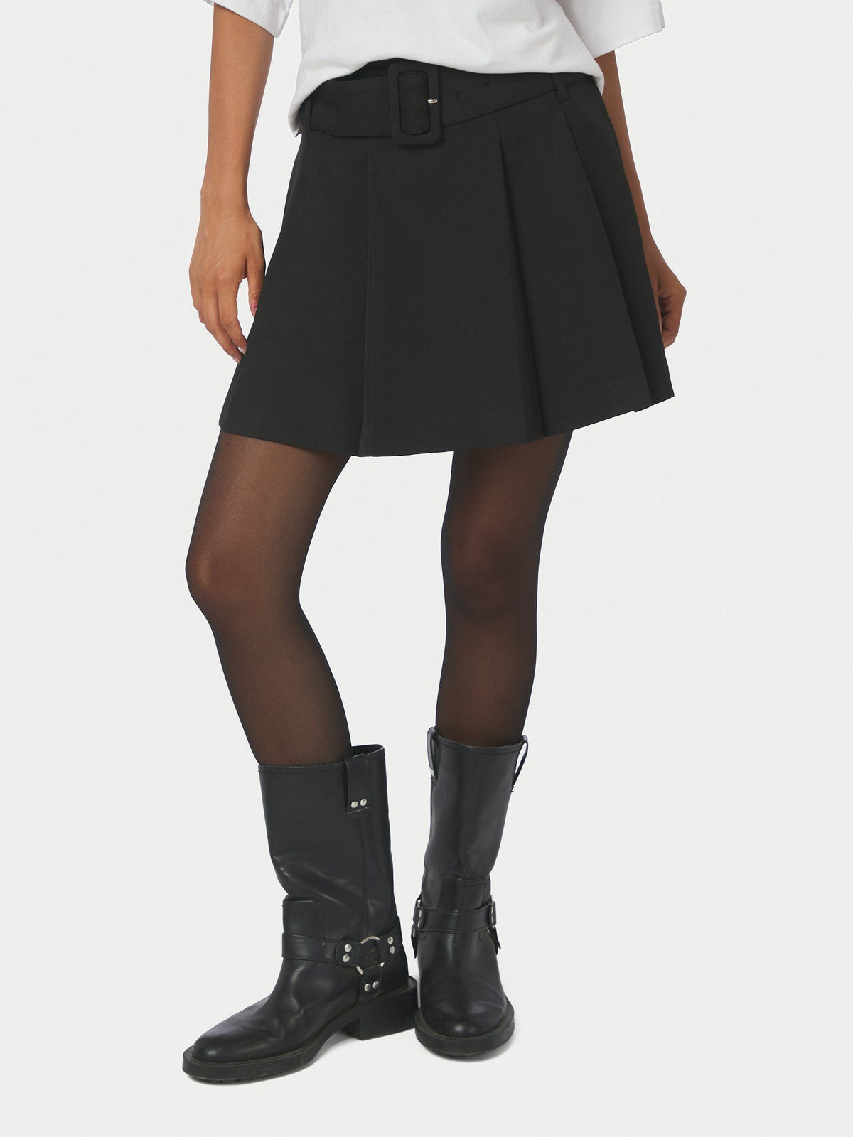 Irelia Structure Skirt - Black