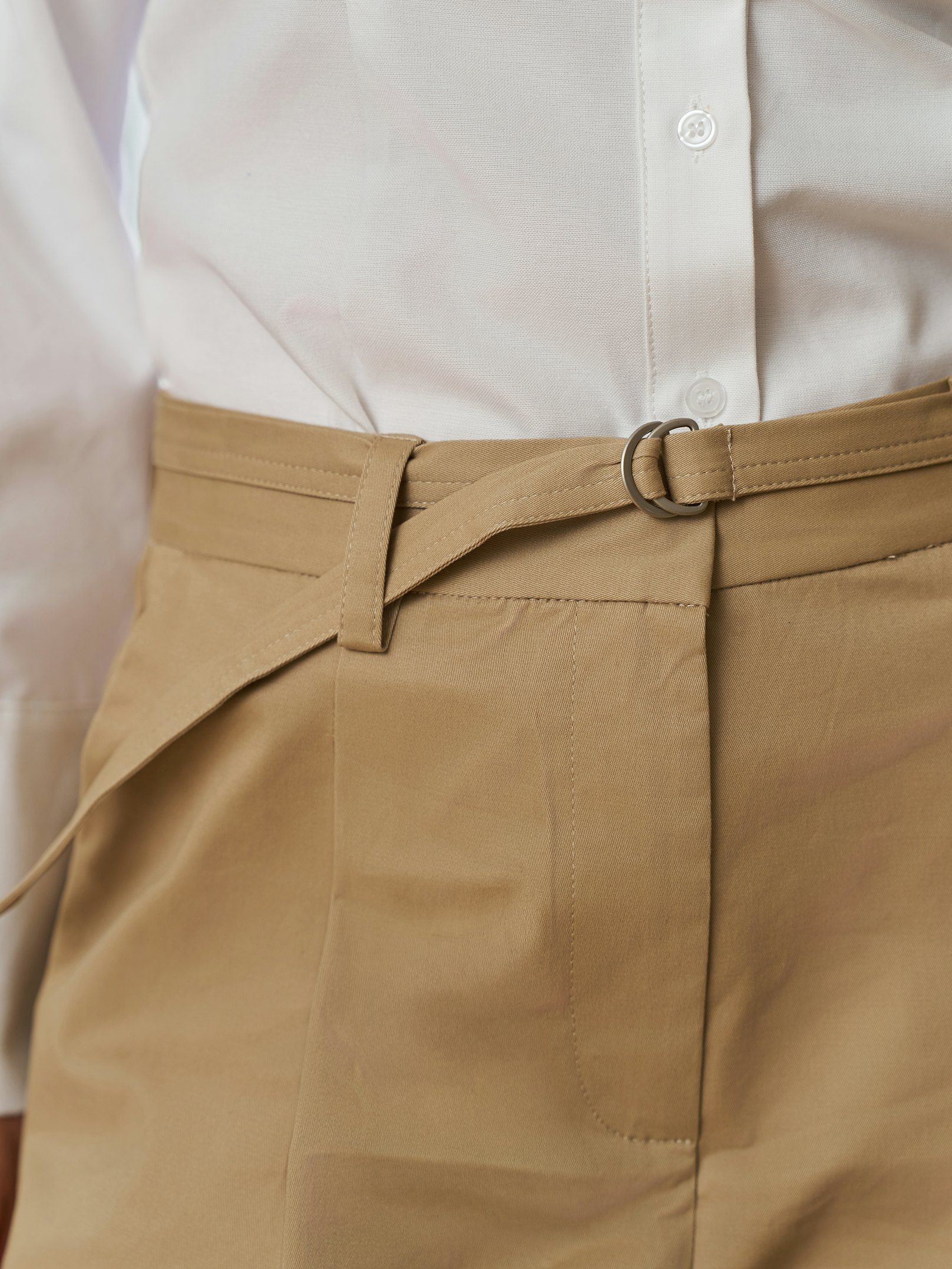 Malba Solid Pants - Camel