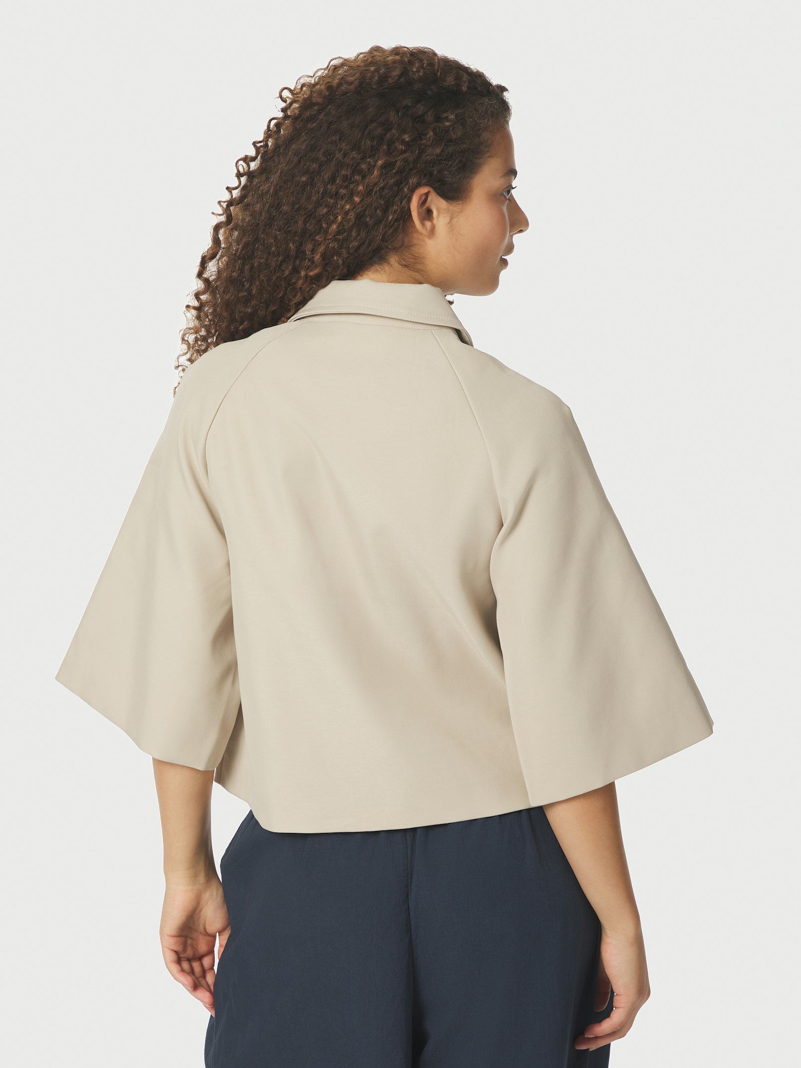 Rosemma Trench Mini Jacket - Beige