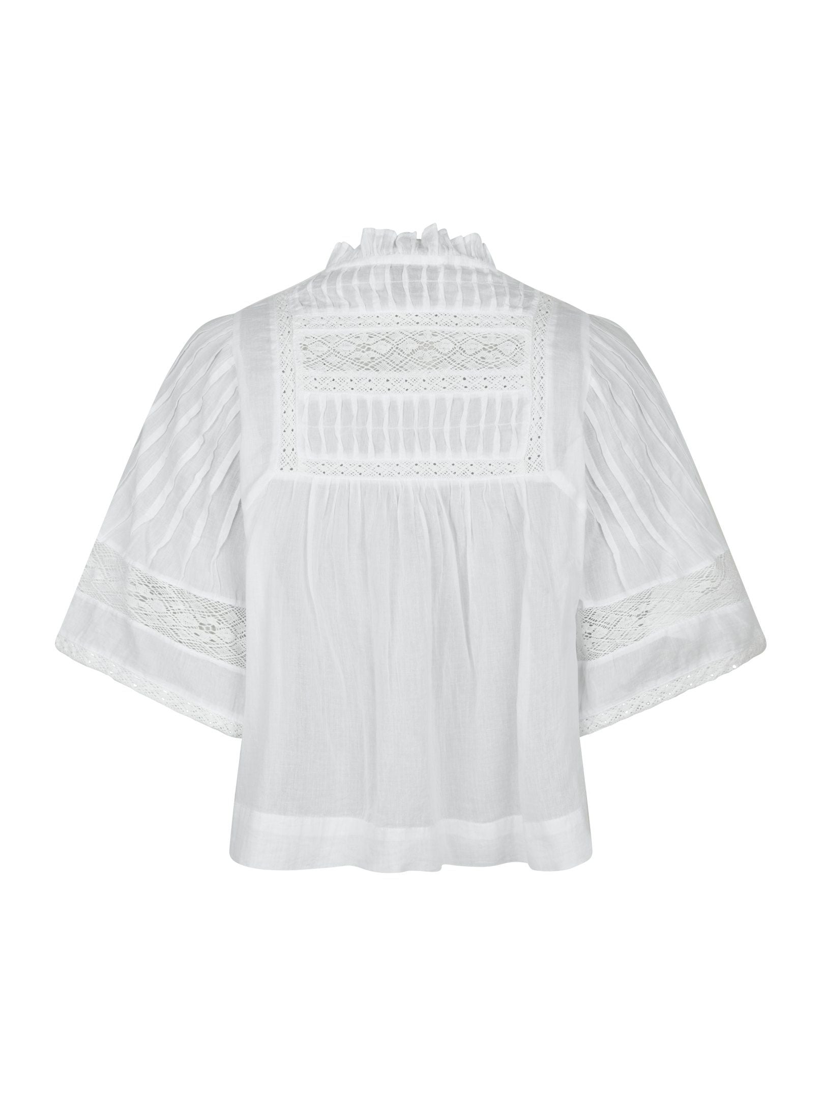 Siama S Voile Blouse - White