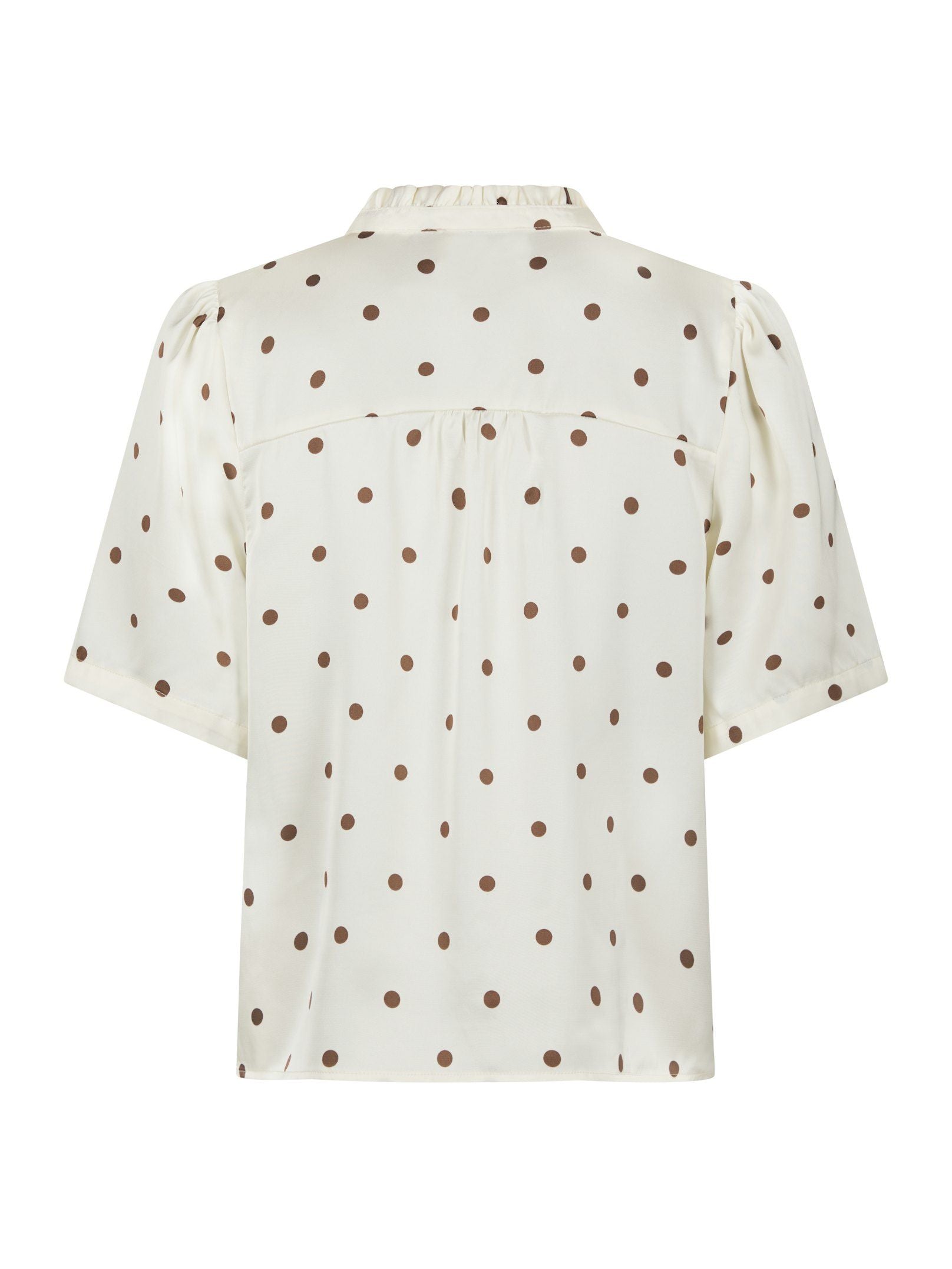 Torana Dotted Blouse - Creme