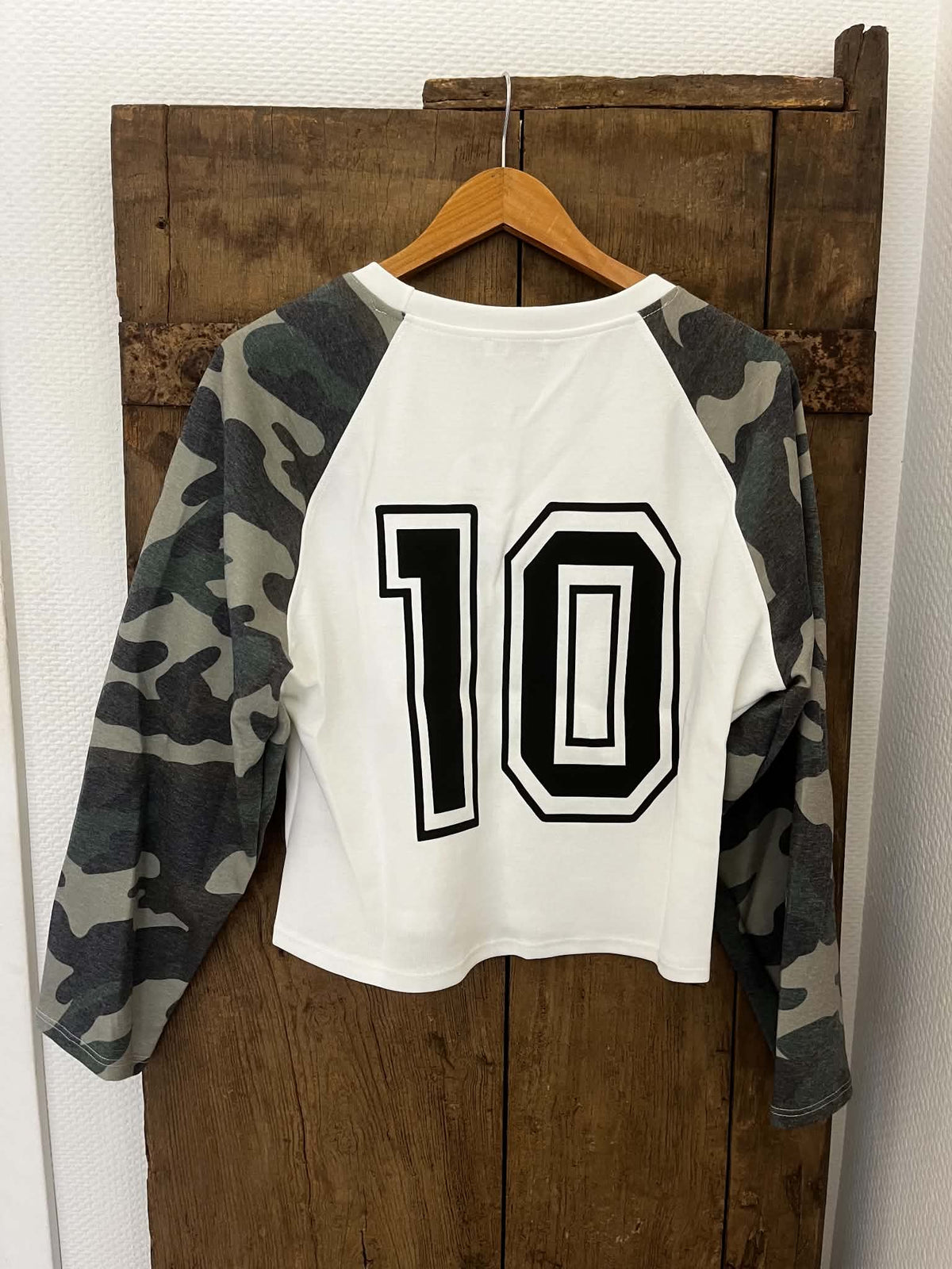 Camo 10 Sweat - White/Military