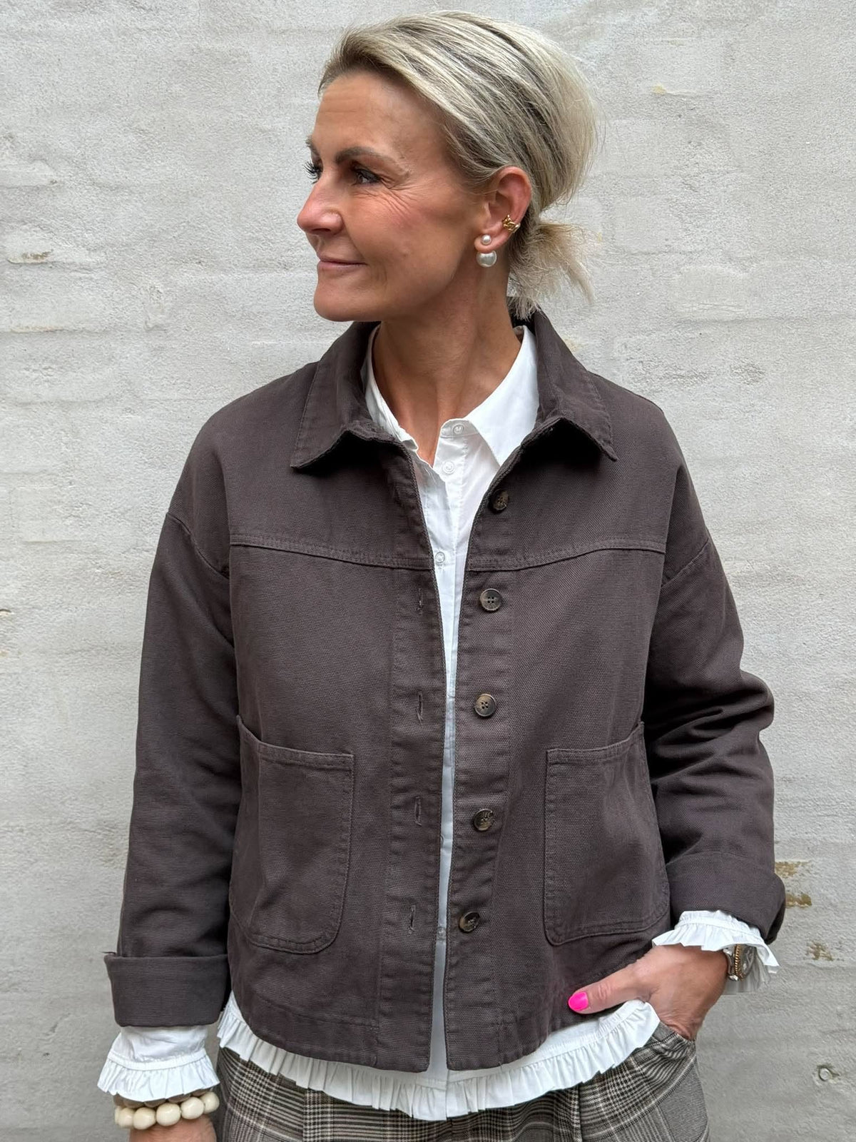 Etta Jacket - Dark Brown