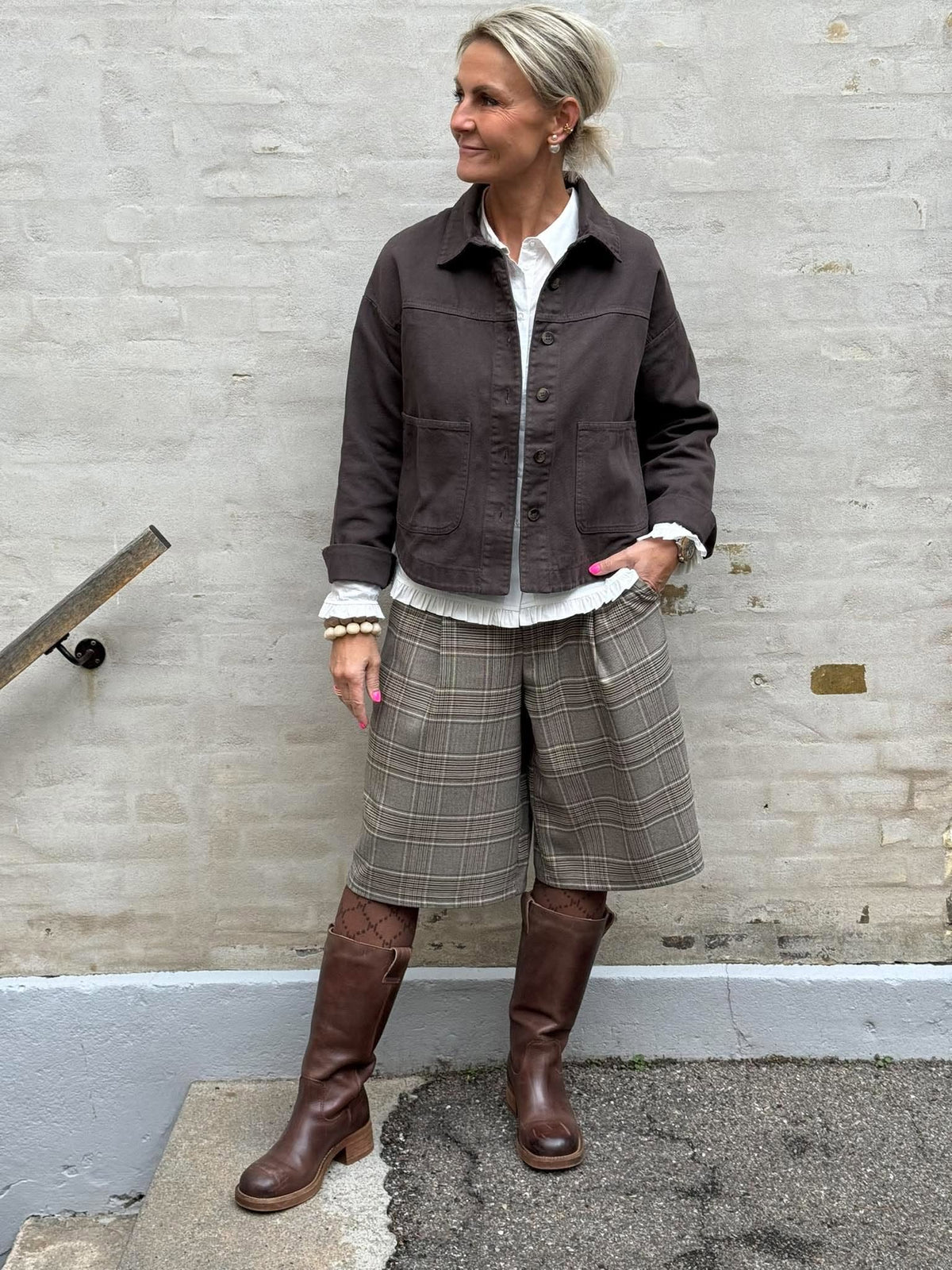 Etta Jacket - Dark Brown
