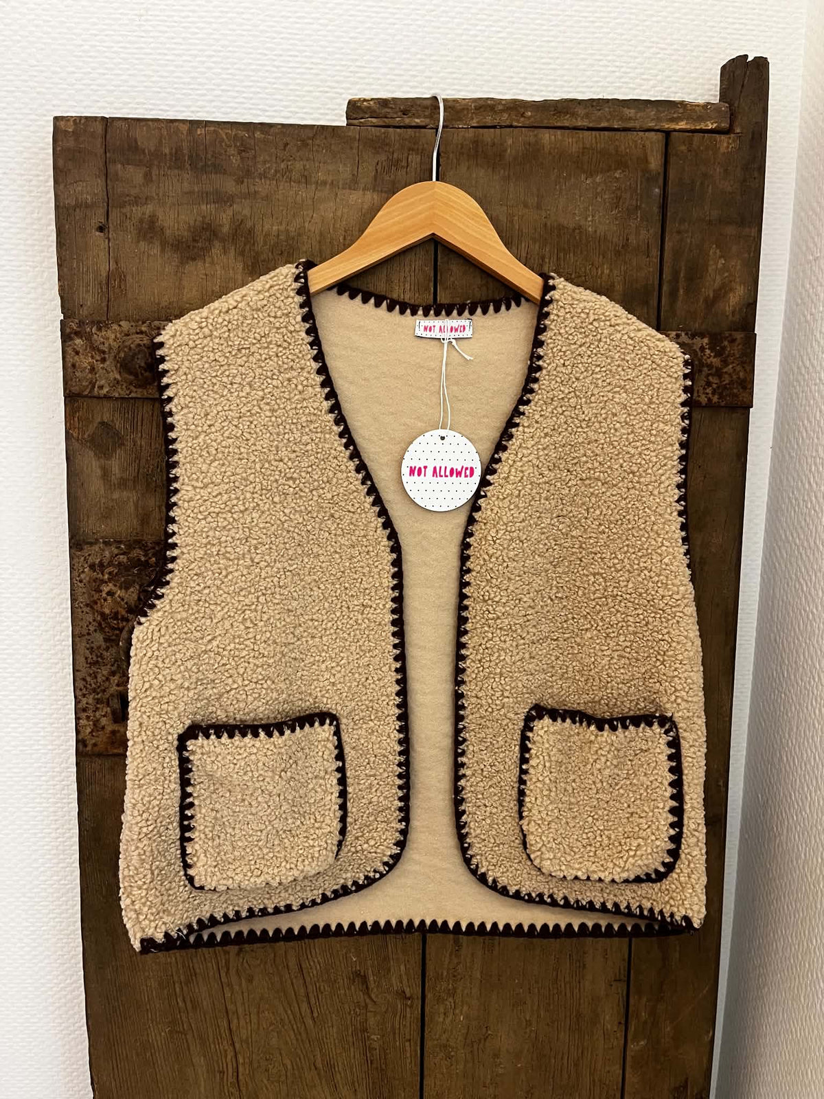 Lambi Vest - Beige/Moro
