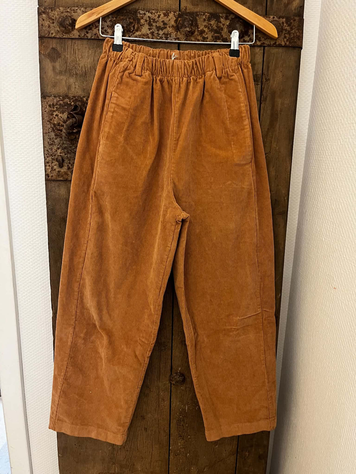 Paola Corduroy Pants - Biscuit