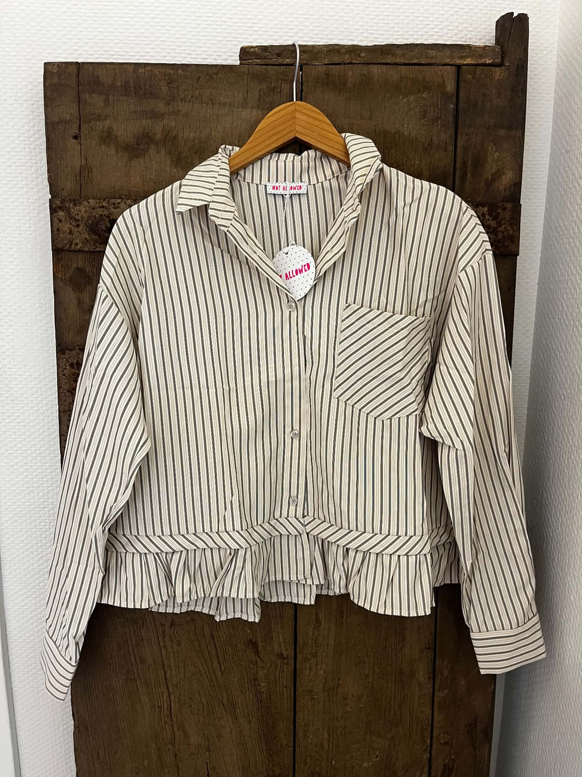 Stessi Shirt - Off White/Black
