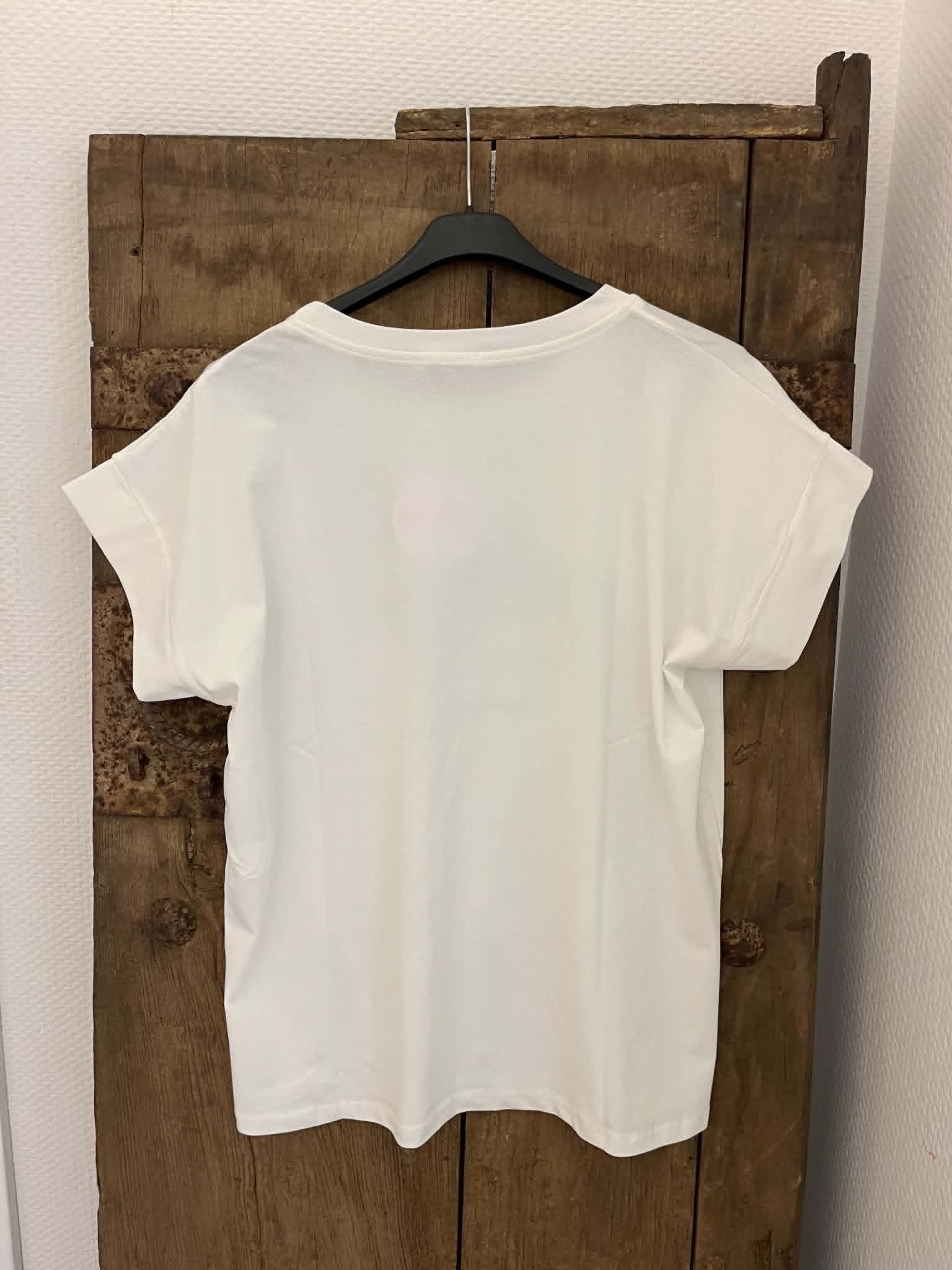 Car Tee - White/Brown