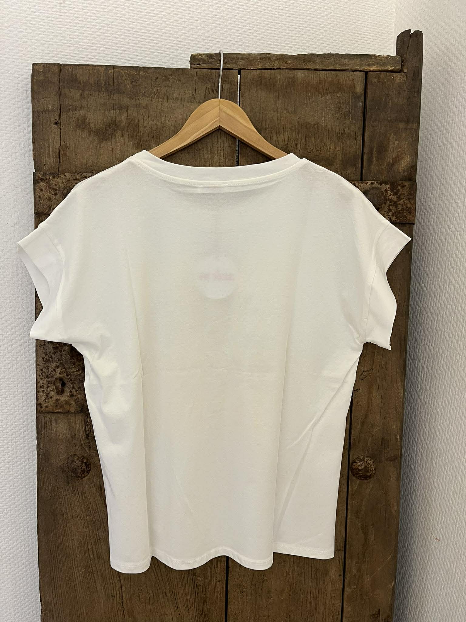 Ciao Bella T-shirt - White/Yellow