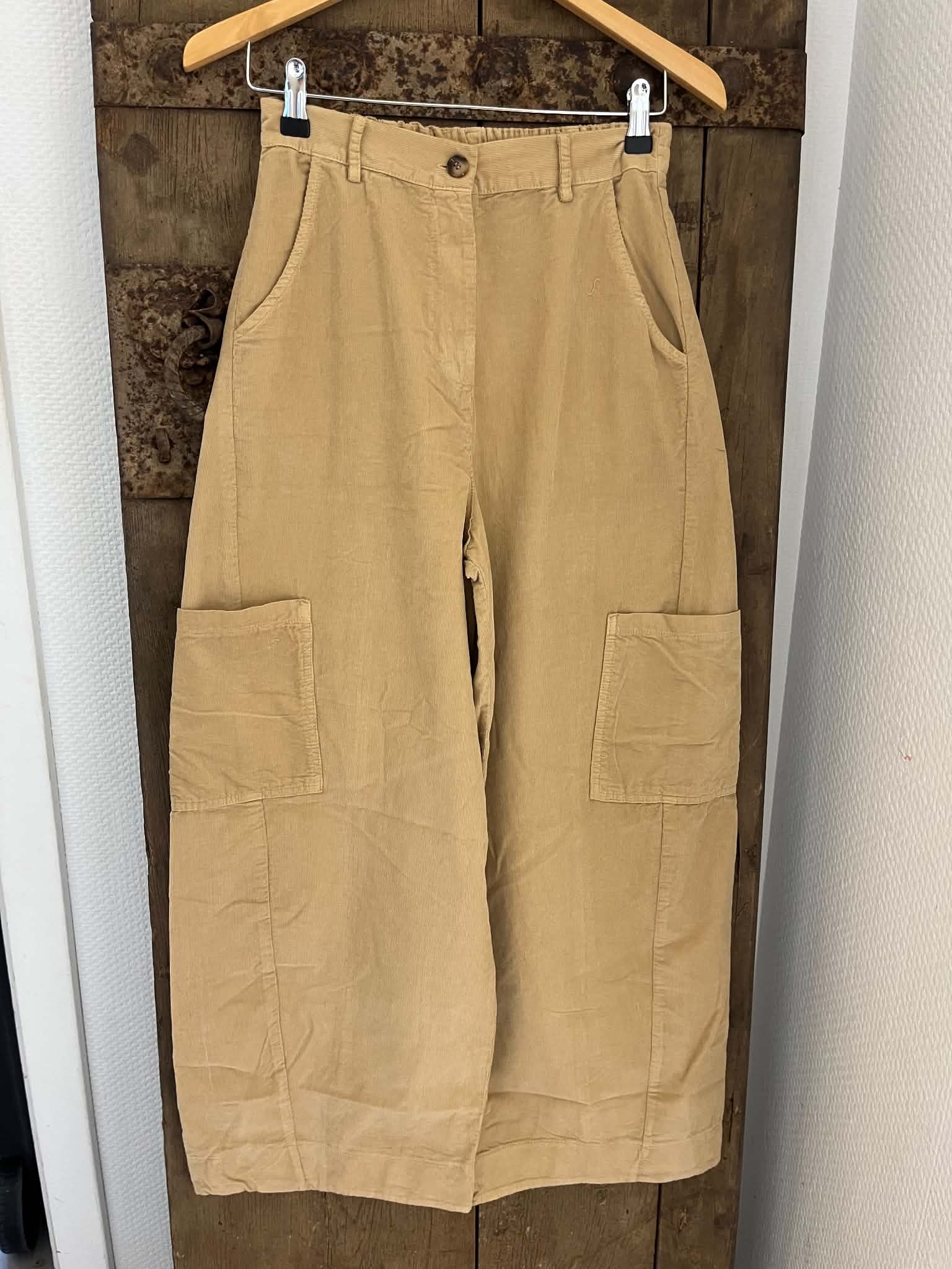 Corduroy Pants - Beige