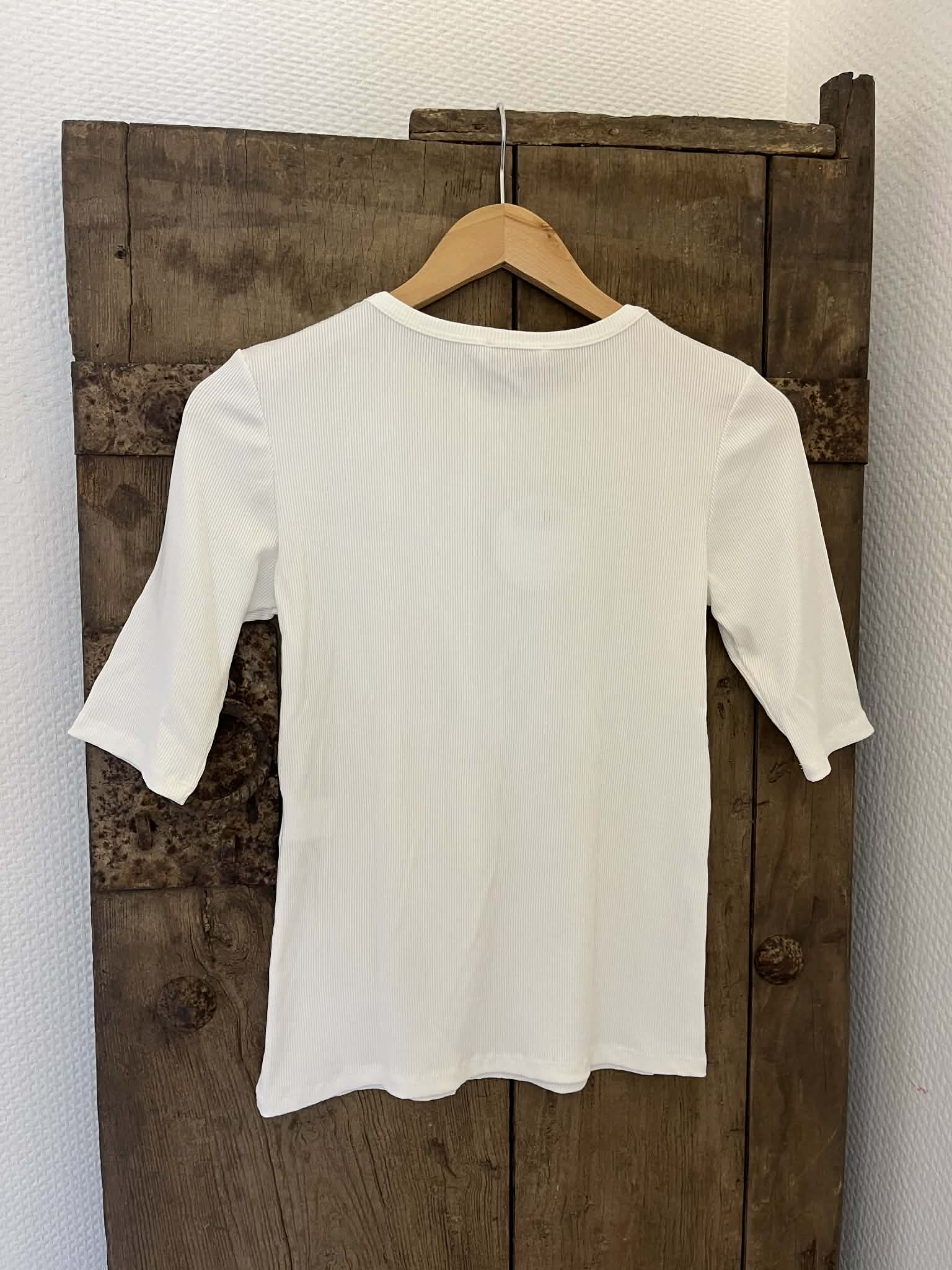 Everyday Basic SS Blouse - Off White