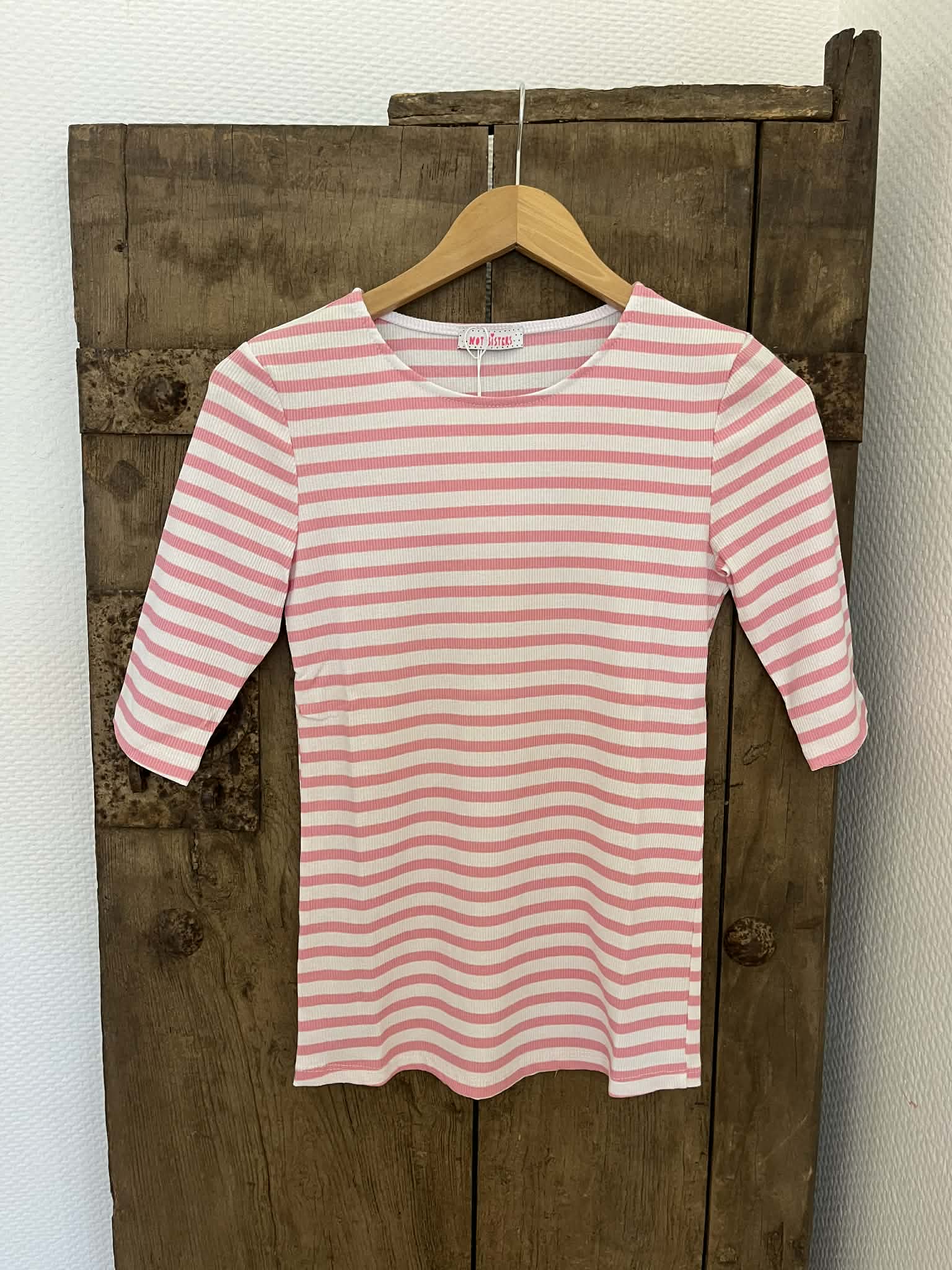 Everyday Stripes Blus - Svart