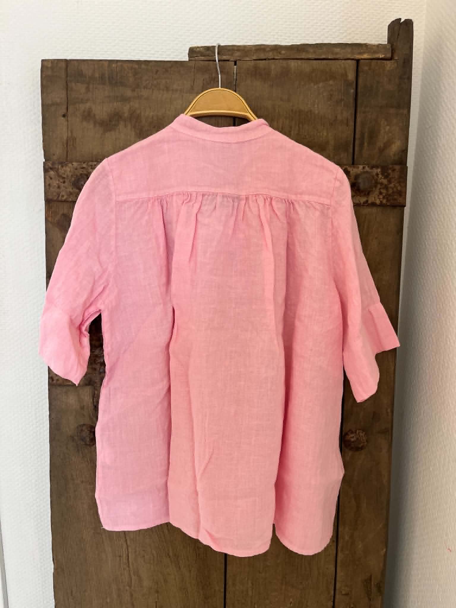 Lino Blouse - Confetto