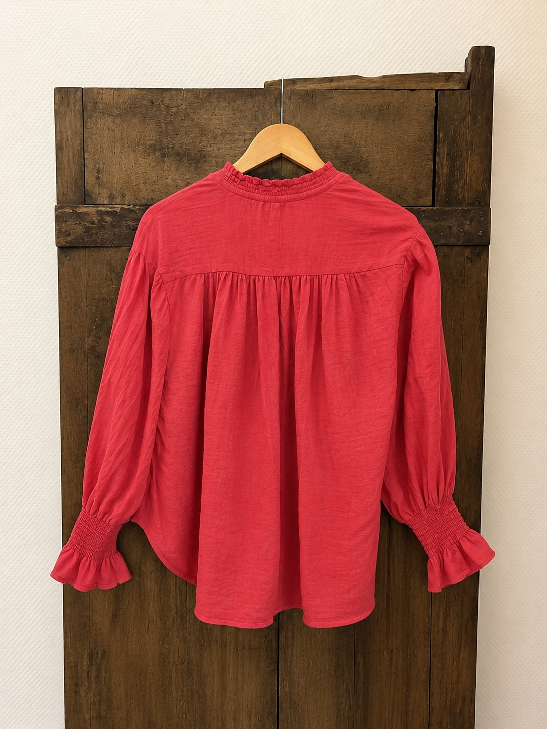 Nelly Shirt - Flame Red