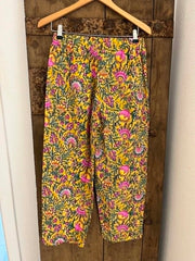 Printed Pants - Giallo