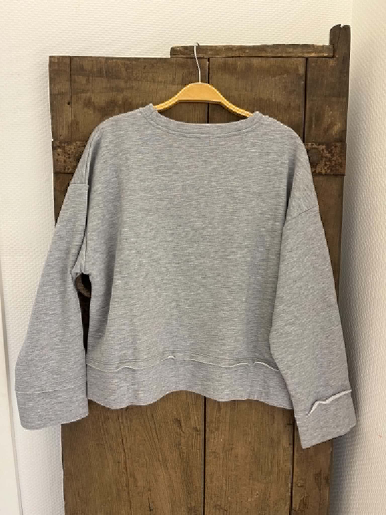 Saint Tropez Sweat - Grey/Pink