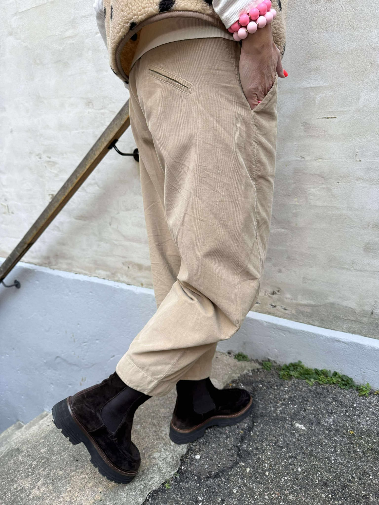 Vera Pants - Light Camel