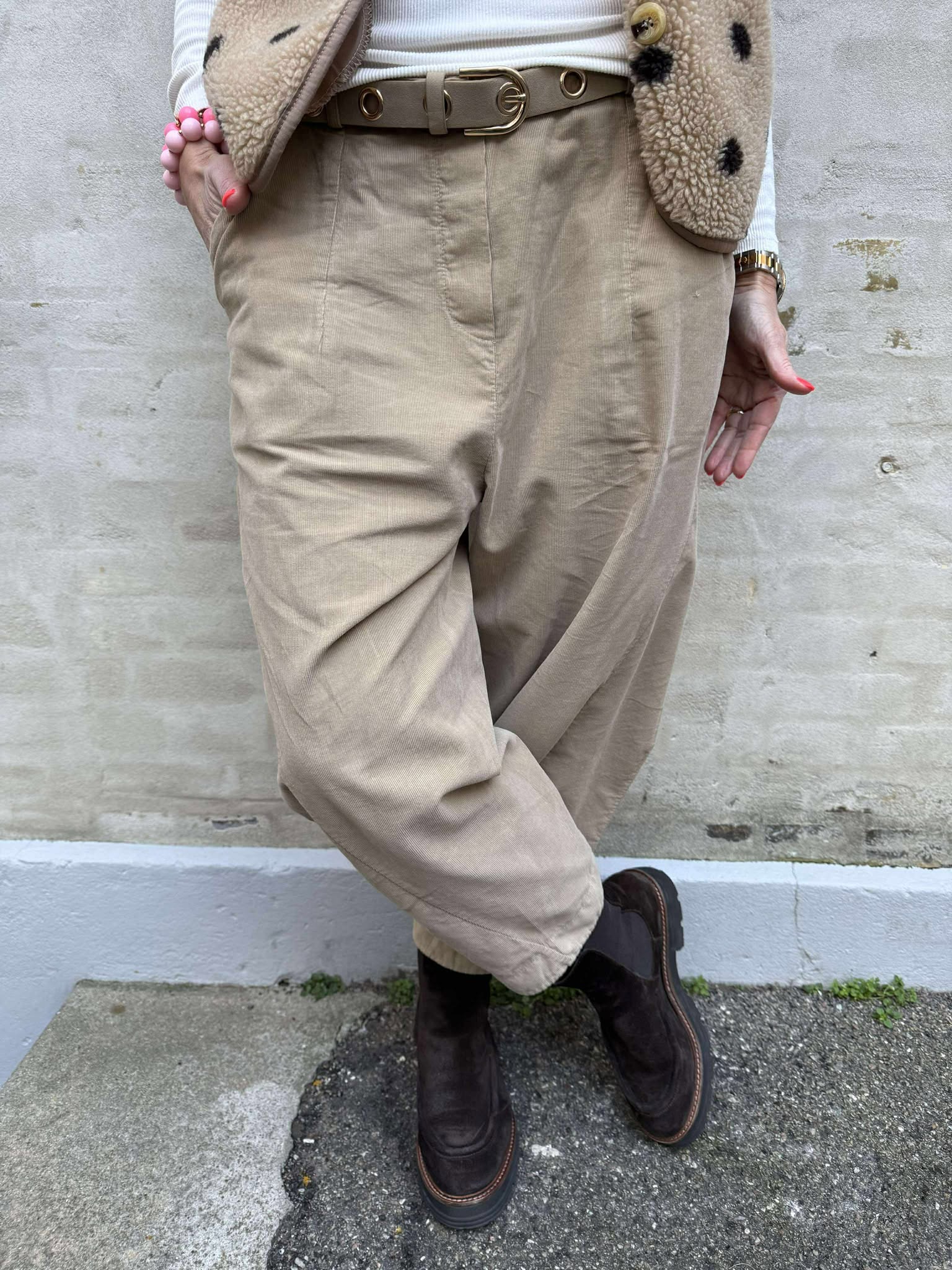 Vera Pants - Light Camel