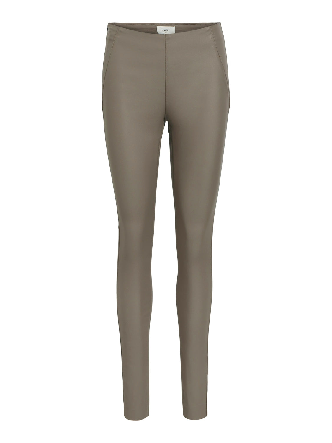 Belle coated leggings morel