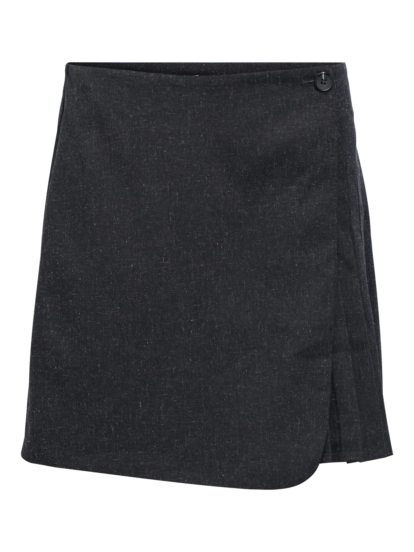 ALMA SHORT SKIRT - Dark Grey Melange