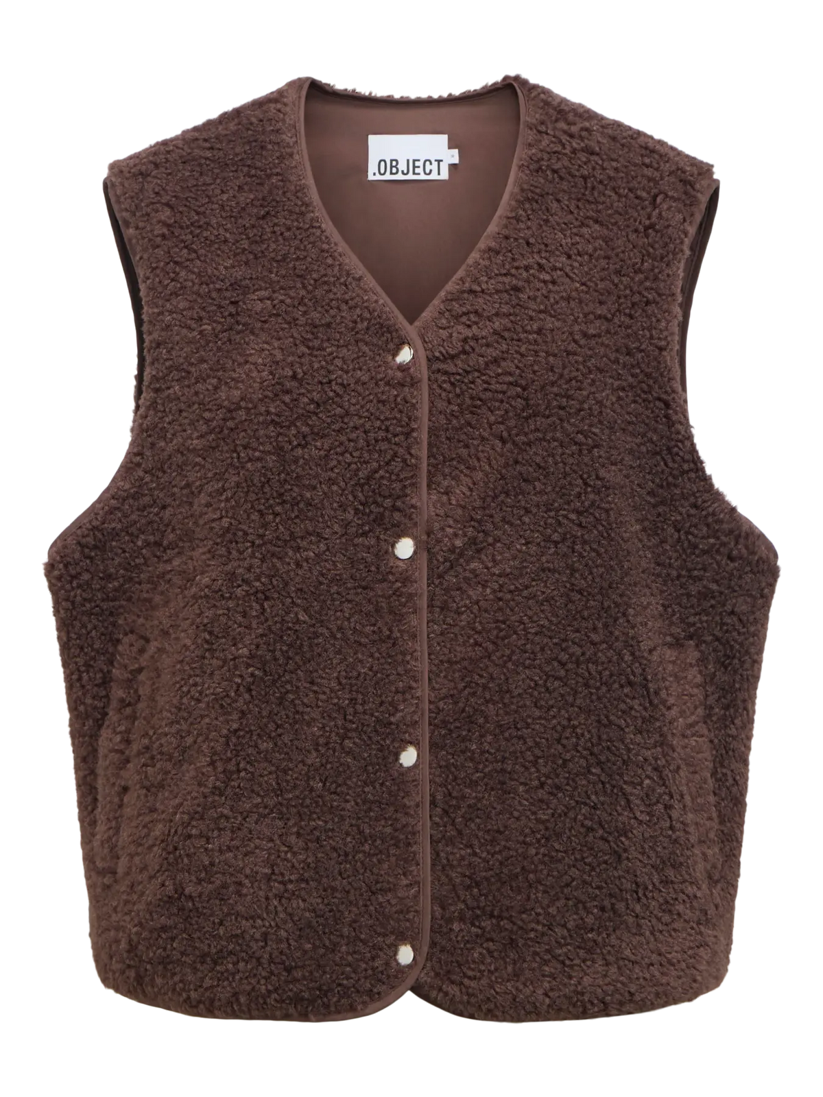 ELLA WAISTCOAT - Seal Brown