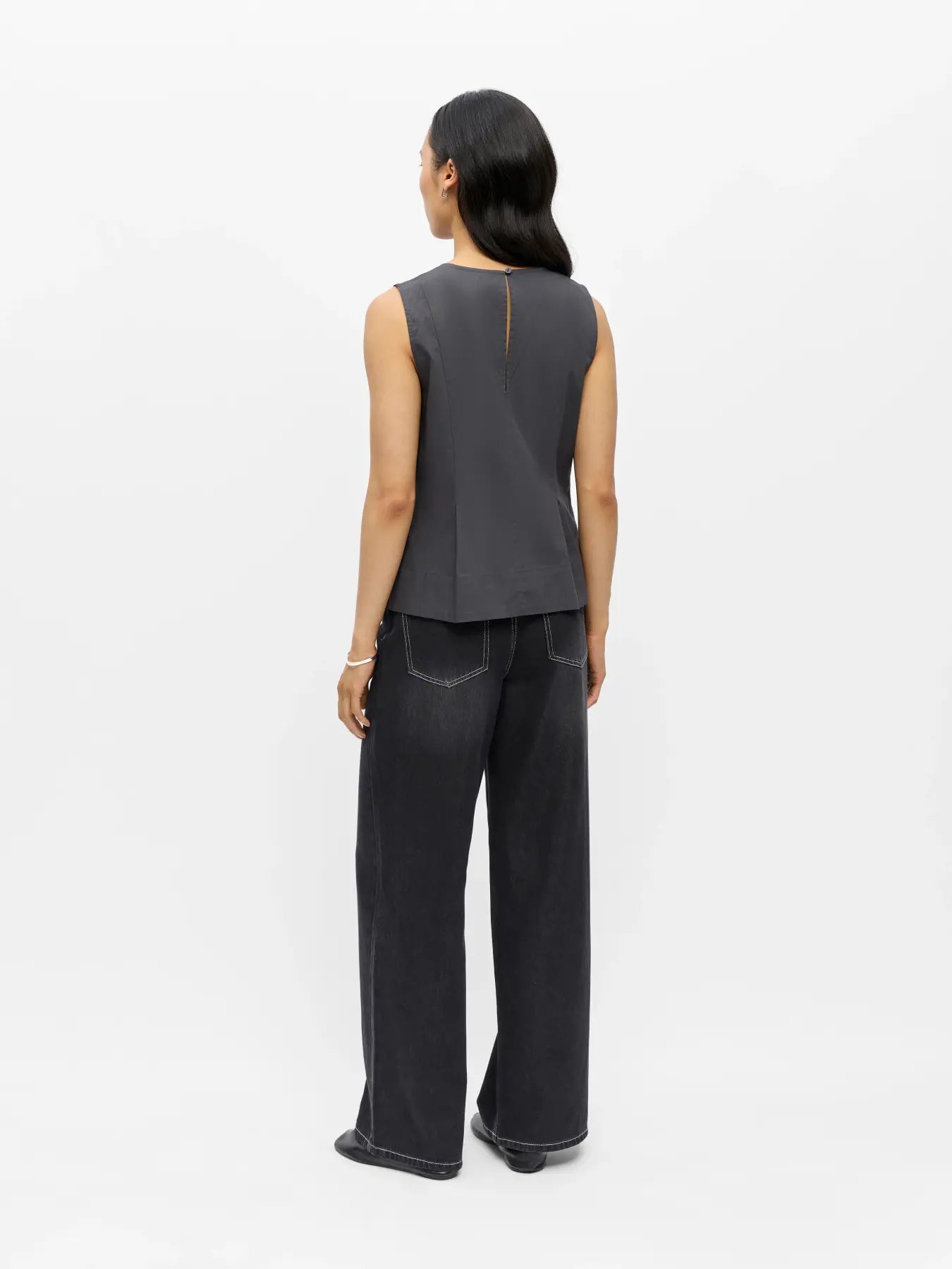 KAELA SL LO TOP - Gunmetal