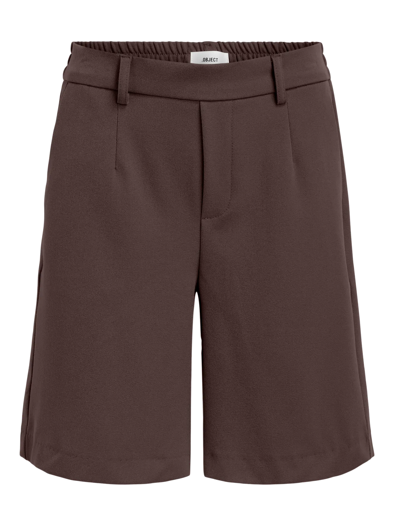 LISA MW WIDE SHORTS - Seal Brown